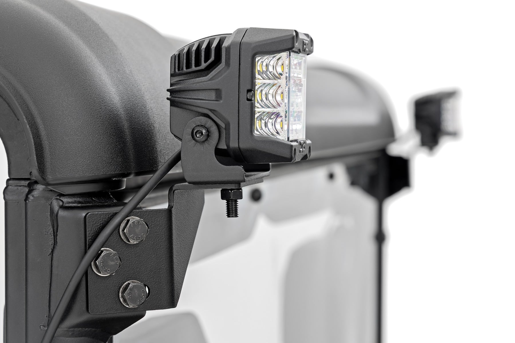 LED Light Kit | Rear Mount | 3" Chrome Pair | Wide Angle | CFMOTO UFORCE U10 Pro β view 4
