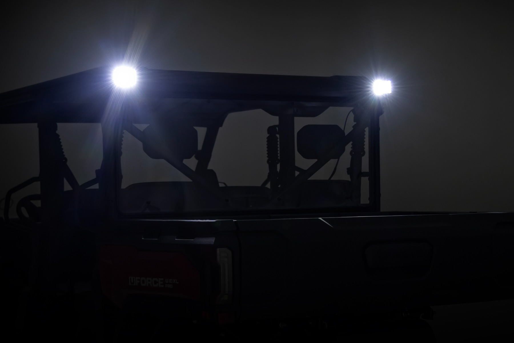 LED Light Kit | Rear Mount | 2" Black Pair | White DRL | CFMOTO UFORCE U10 Pro — view 5