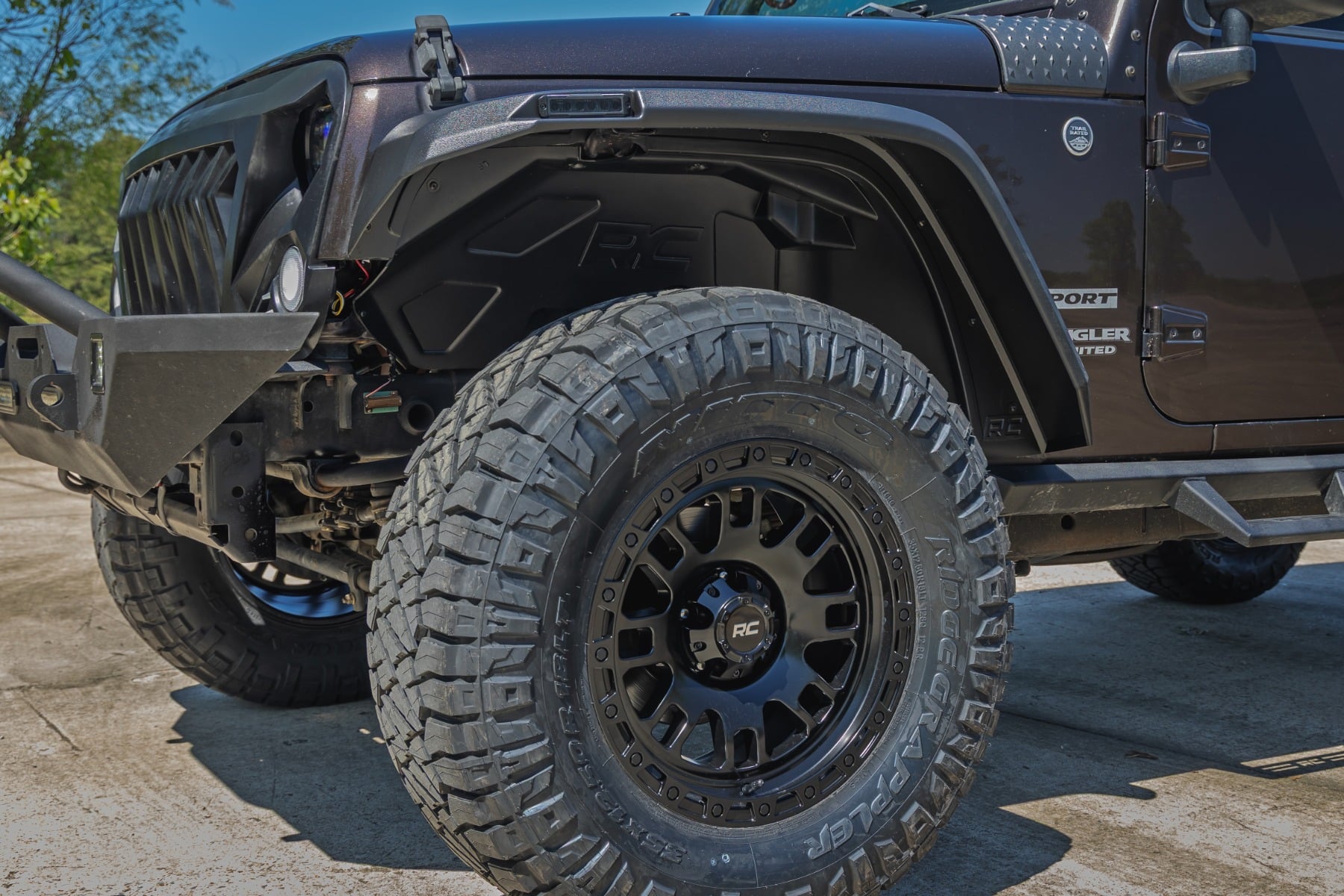 Wheel Well Liners | Front & Rear | Jeep Wrangler Unlimited 2WD/4WD (2007-2018) — view 6
