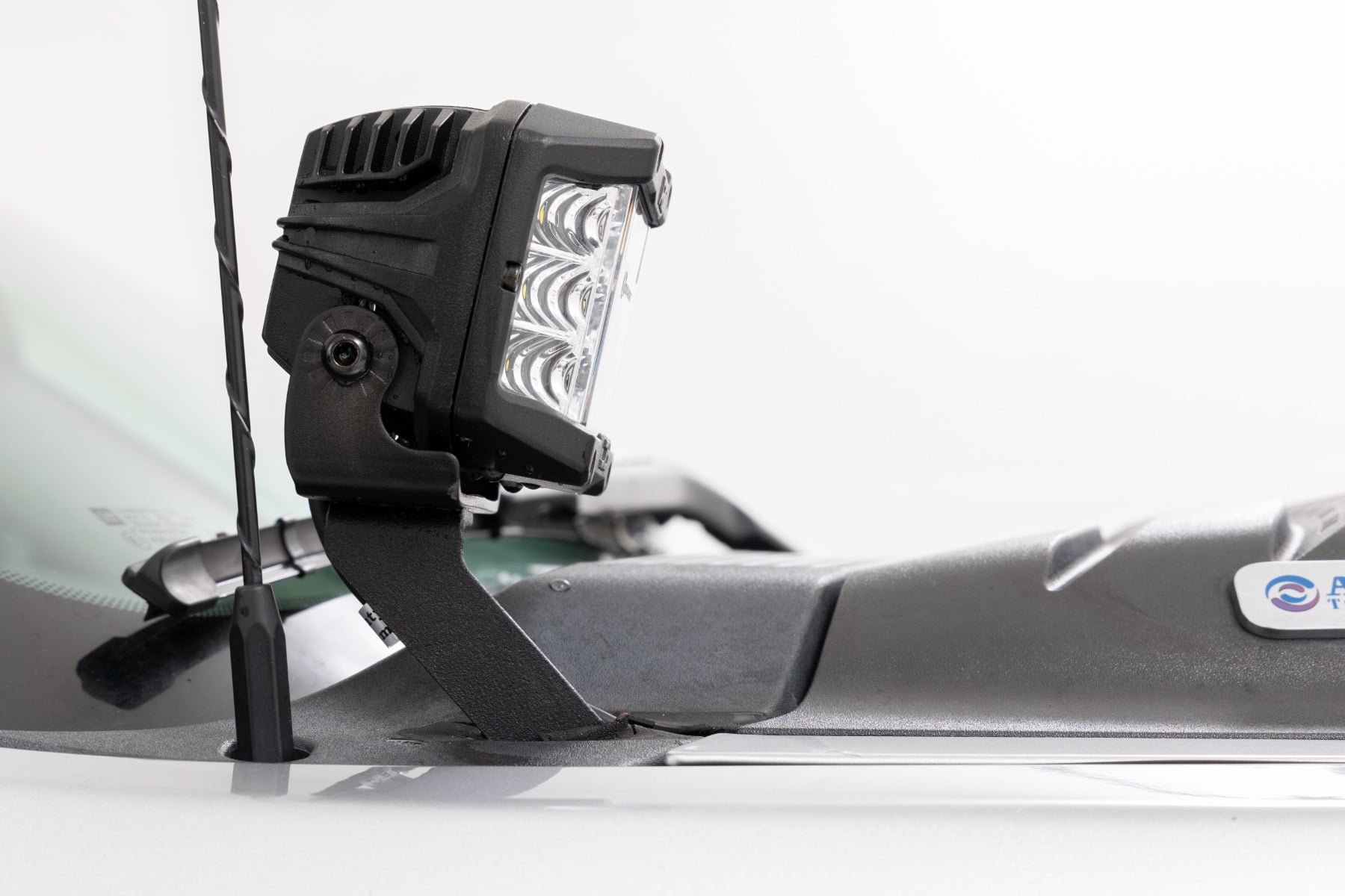 LED Light | Ditch Mount | 2" Black Pair | Amber DRL | Chevy 1500 (2007-2013) — view 6