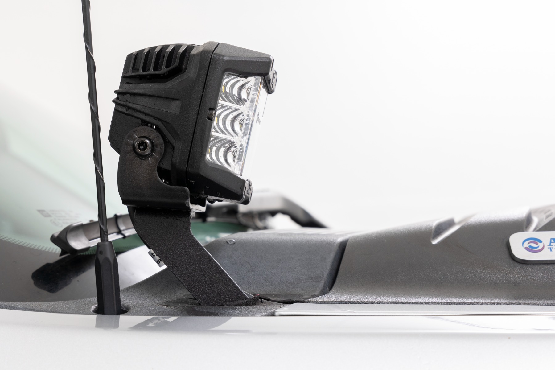 LED Light | Ditch Mount | 2" Black Pair | White DRL | Chevy 1500 (2007-2013) — view 6