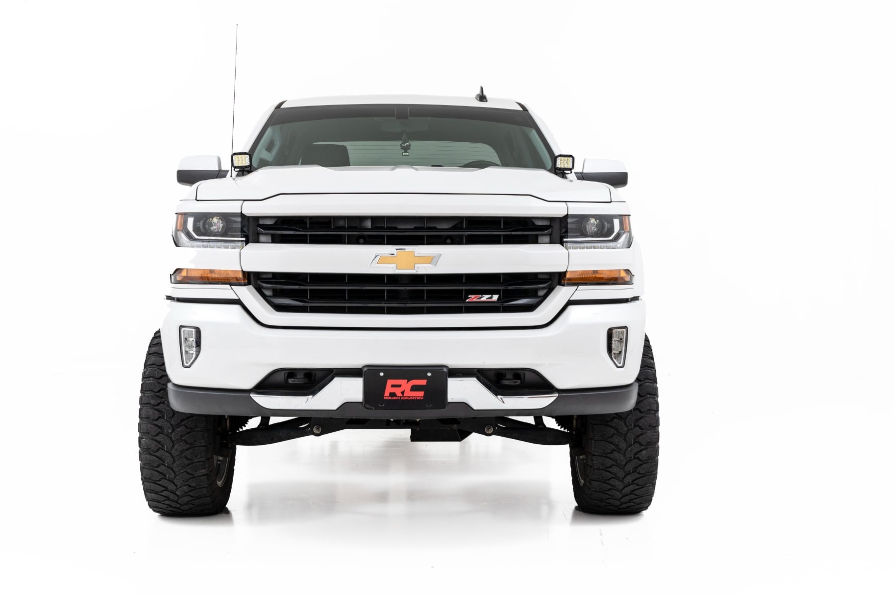 LED Ditch Light Kit | 3in OSRAM Pair | Wide | Chevy/GMC 1500 (14-18 & Classic) — view 3