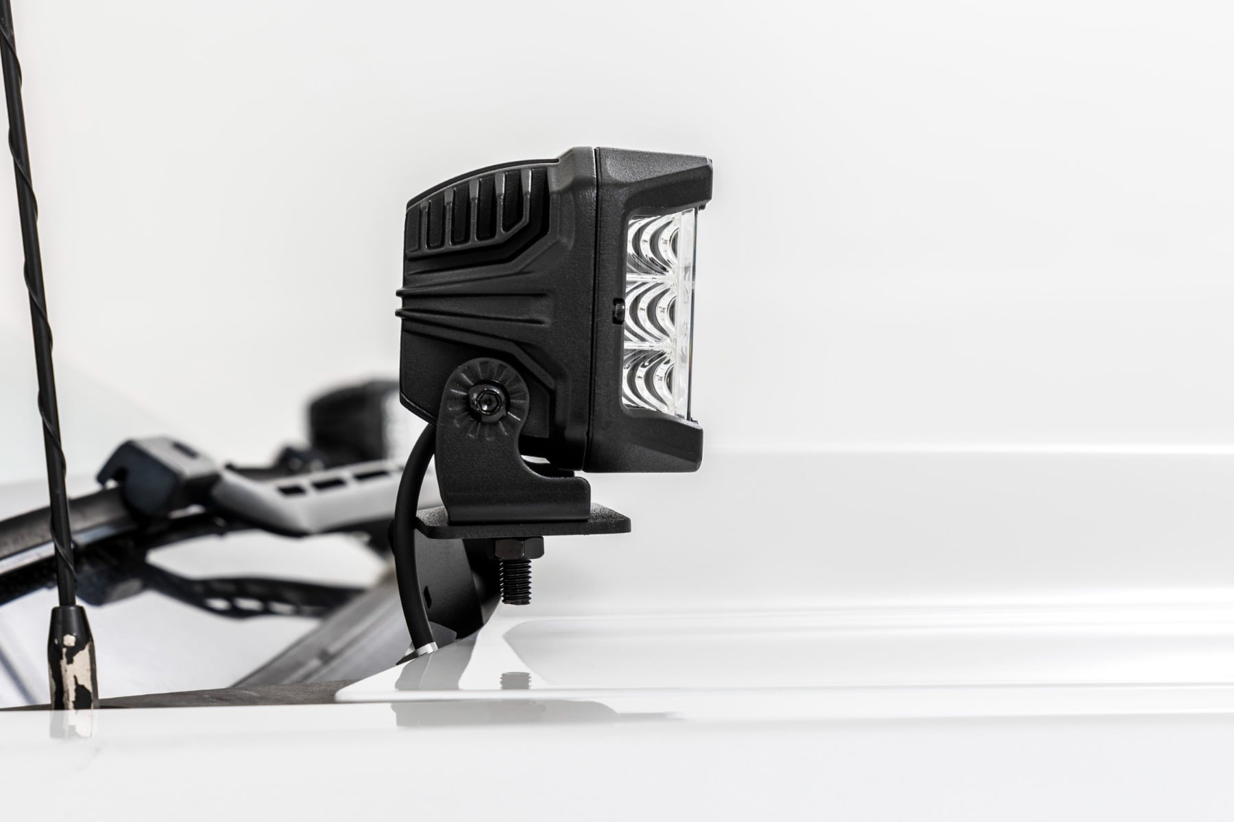 LED Ditch Light Kit | 2in Black Pair | Flood | Chevy/GMC 1500 (14-18 & Classic) — view 5