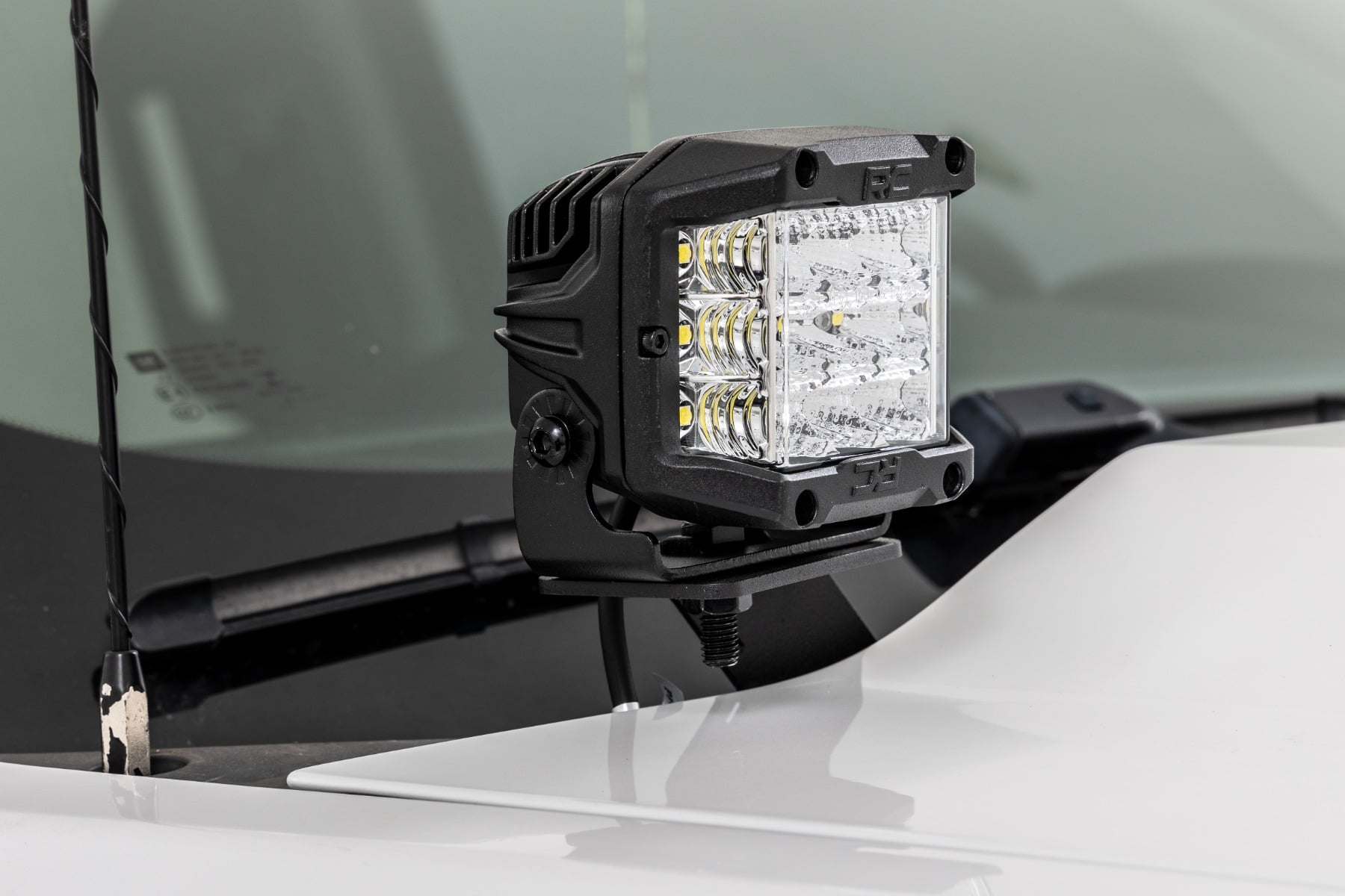 LED Ditch Light Kit | 3in OSRAM Pair | Wide | Chevy/GMC 1500 (14-18 & Classic) — view 6