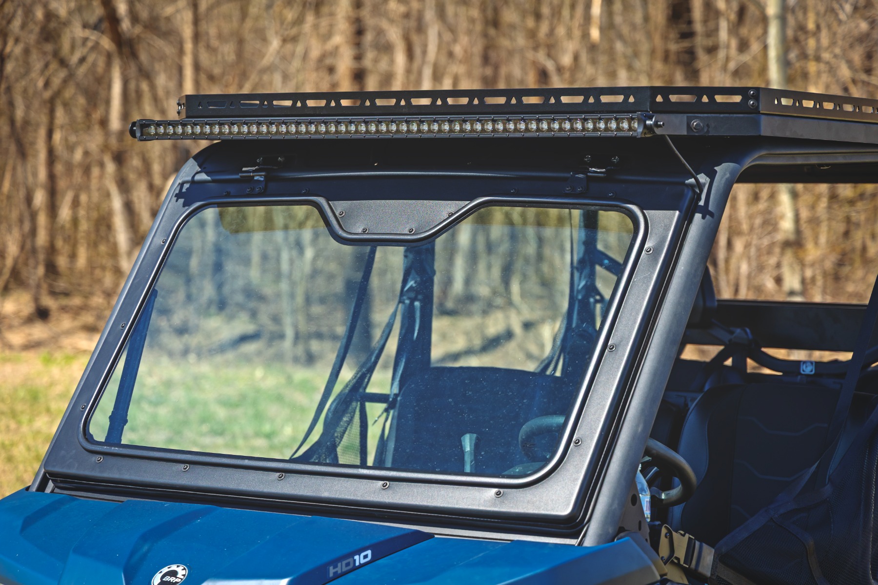 LED Light | Deck Roof | 50" Blk Single Row | Can-Am Defender MAX HD10 — view 5