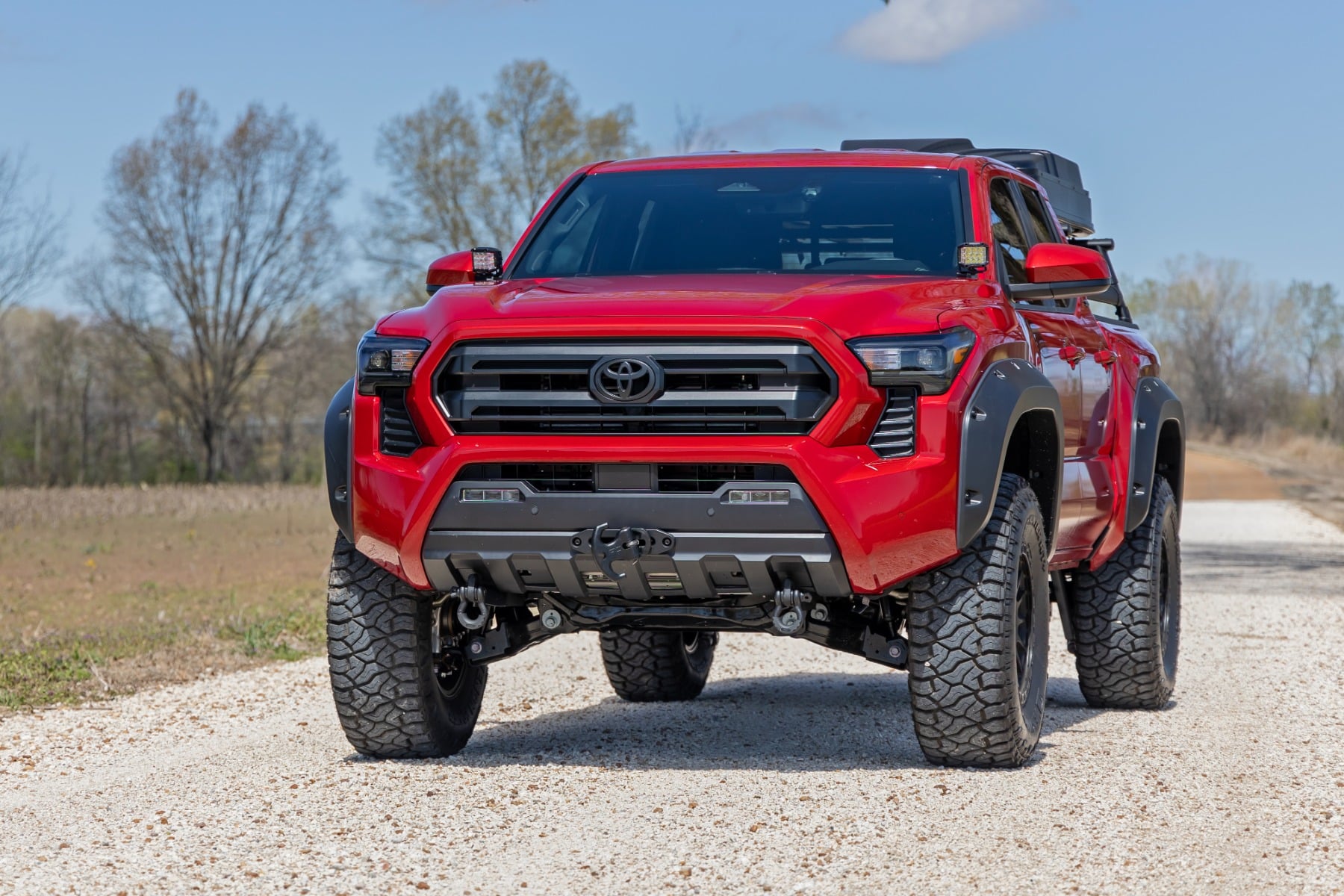 LED Light Kit | Ditch Mount | 2" Black Pair | Spot | Toyota Tacoma (24-26) view 6