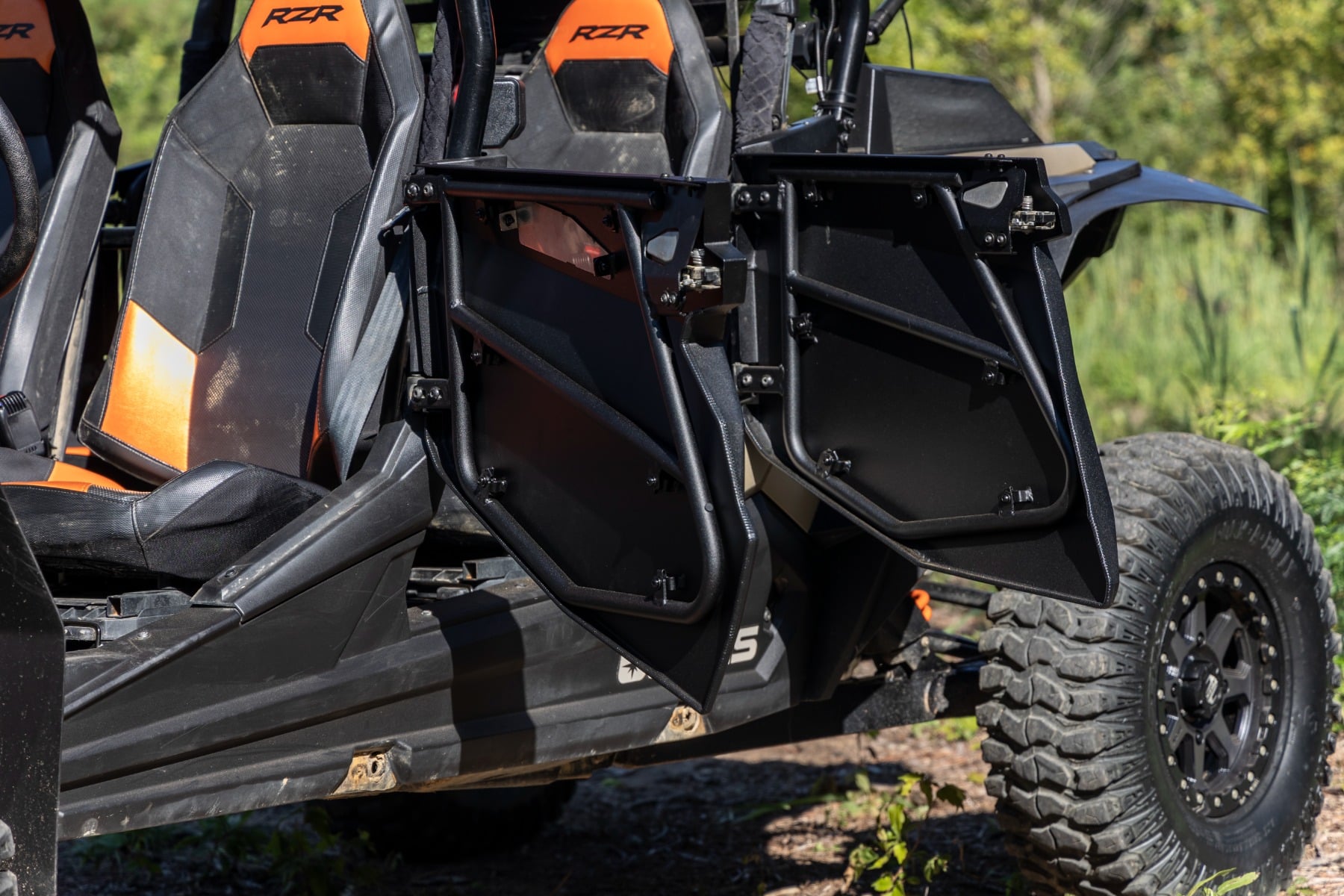 Aluminum Lower Half Doors | Rear | Polaris RZR XP 4 1000/RZR XP 4 Turbo S — view 6