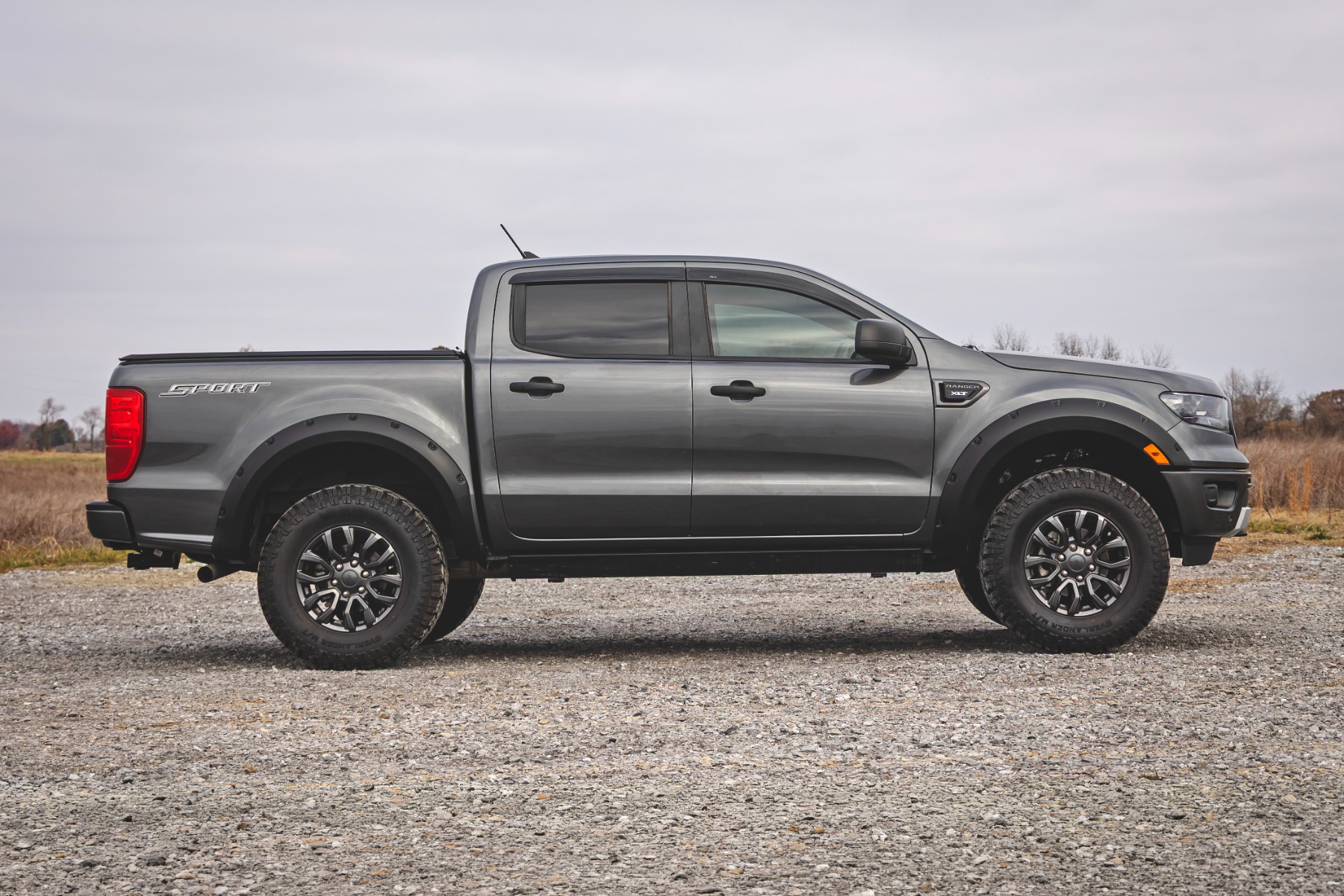 Pocket Fender Flares | J7 Magnetic Gray | Ford Ranger 2WD/4WD (2019-2023) view 4
