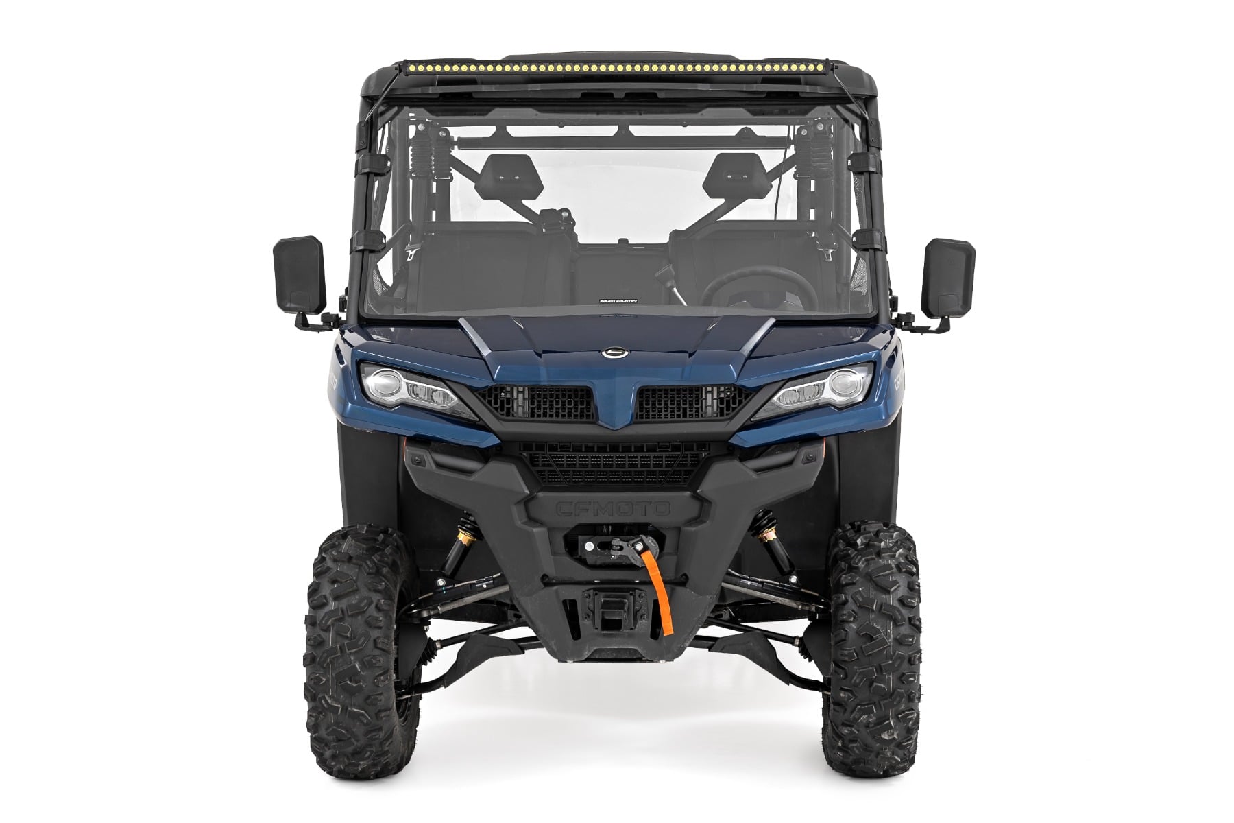 LED Light Kit | Front Mount | 50" Black Single Row | CFMOTO UFORCE 1000 view 4