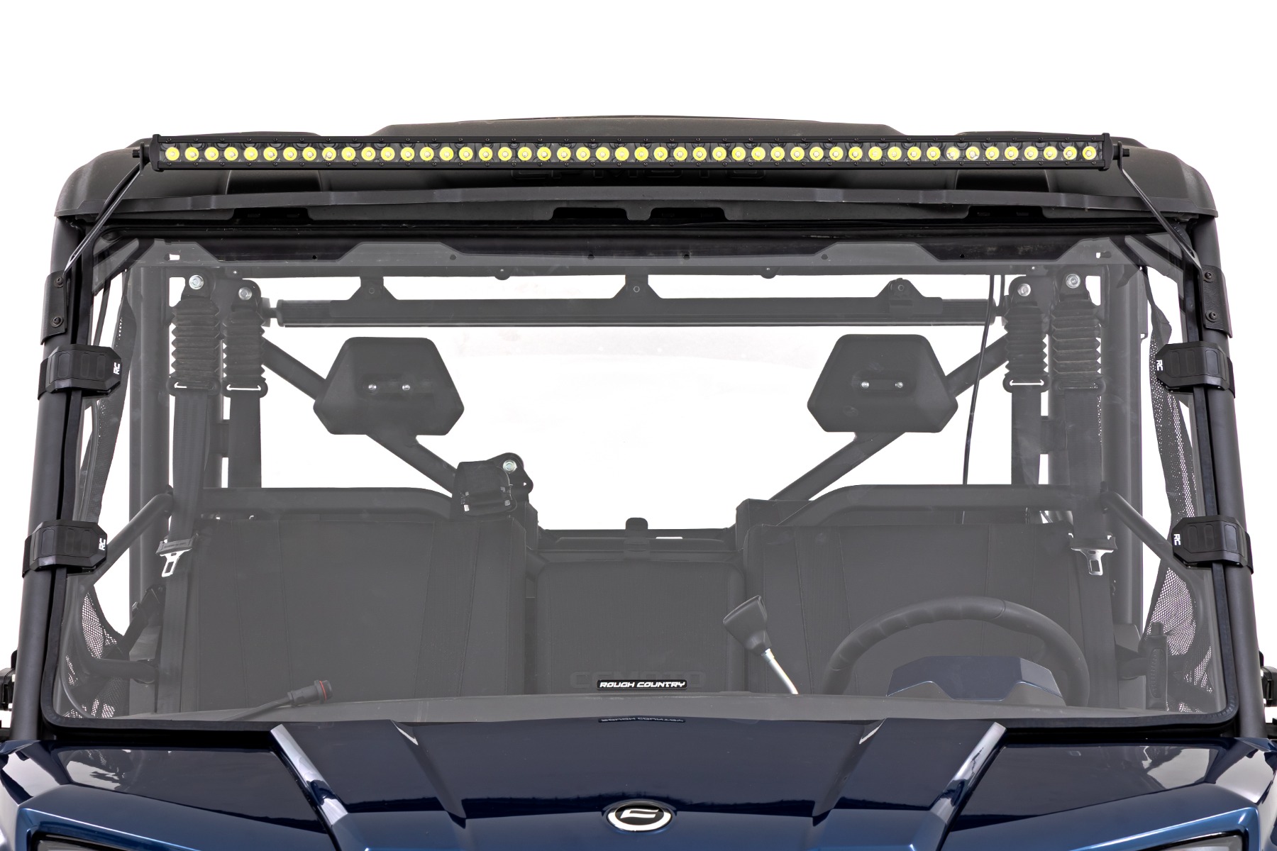 LED Light Kit | Front Mount | 50" Spectrum Series Single Row | CFMOTO UFORCE 1000 β view 3