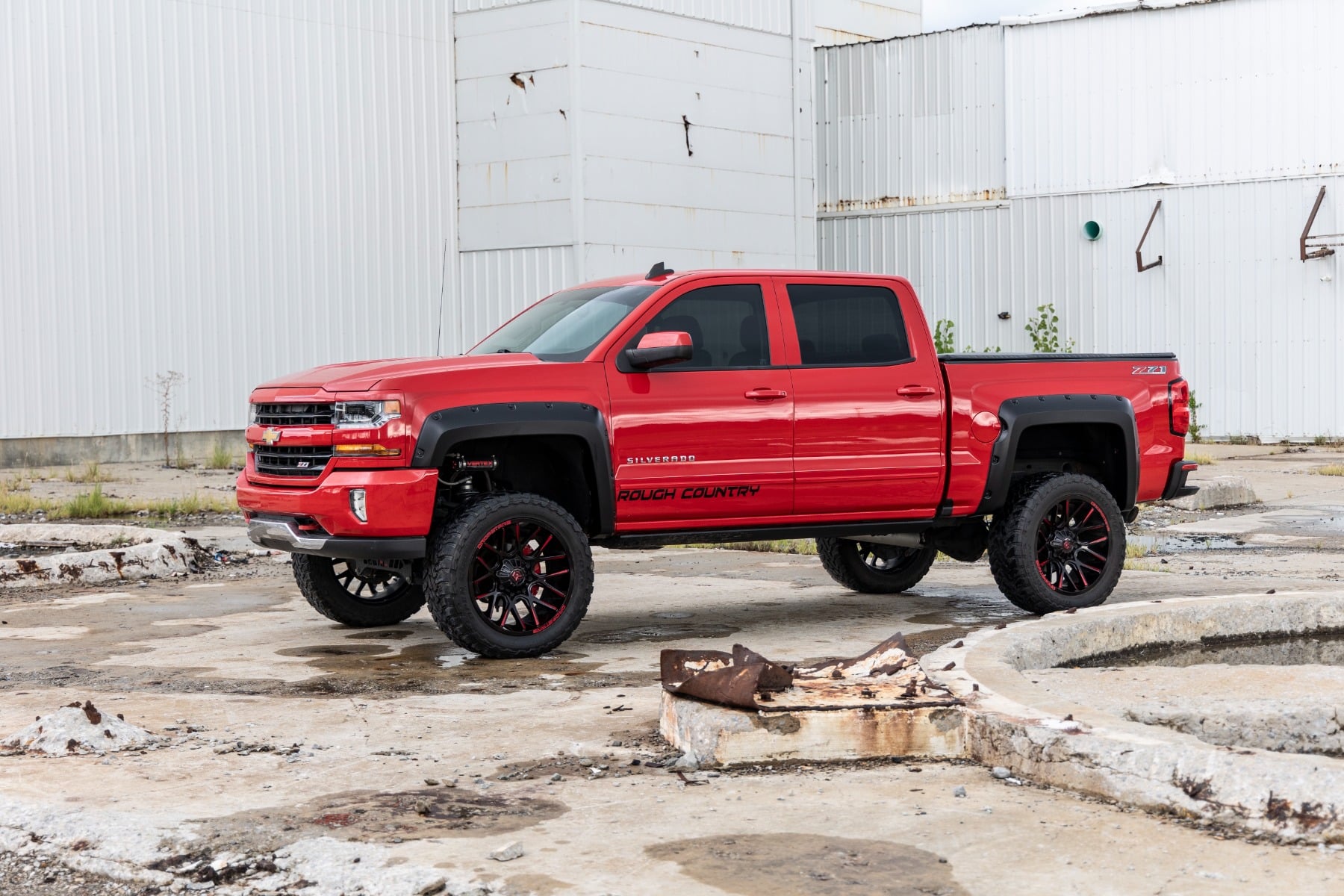 Pocket Fender Flares | 5'9" Bed | Gas Door | Chevy Silverado 1500 (14-18 & Classic) view 5