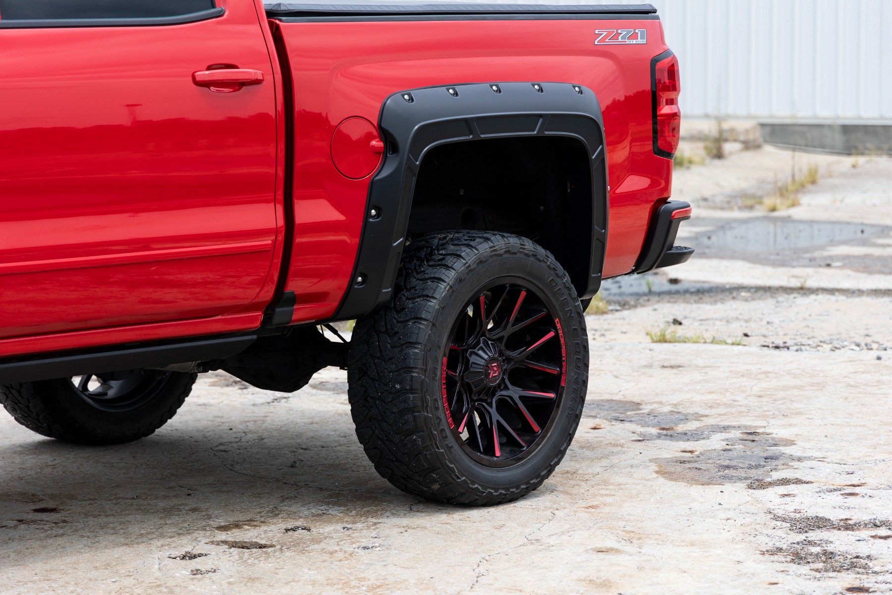 Fender Flares | Defender l 5'9" Bed  | G7C Red Hot | Chevy Silverado 1500 (14-18 & Classic) 6