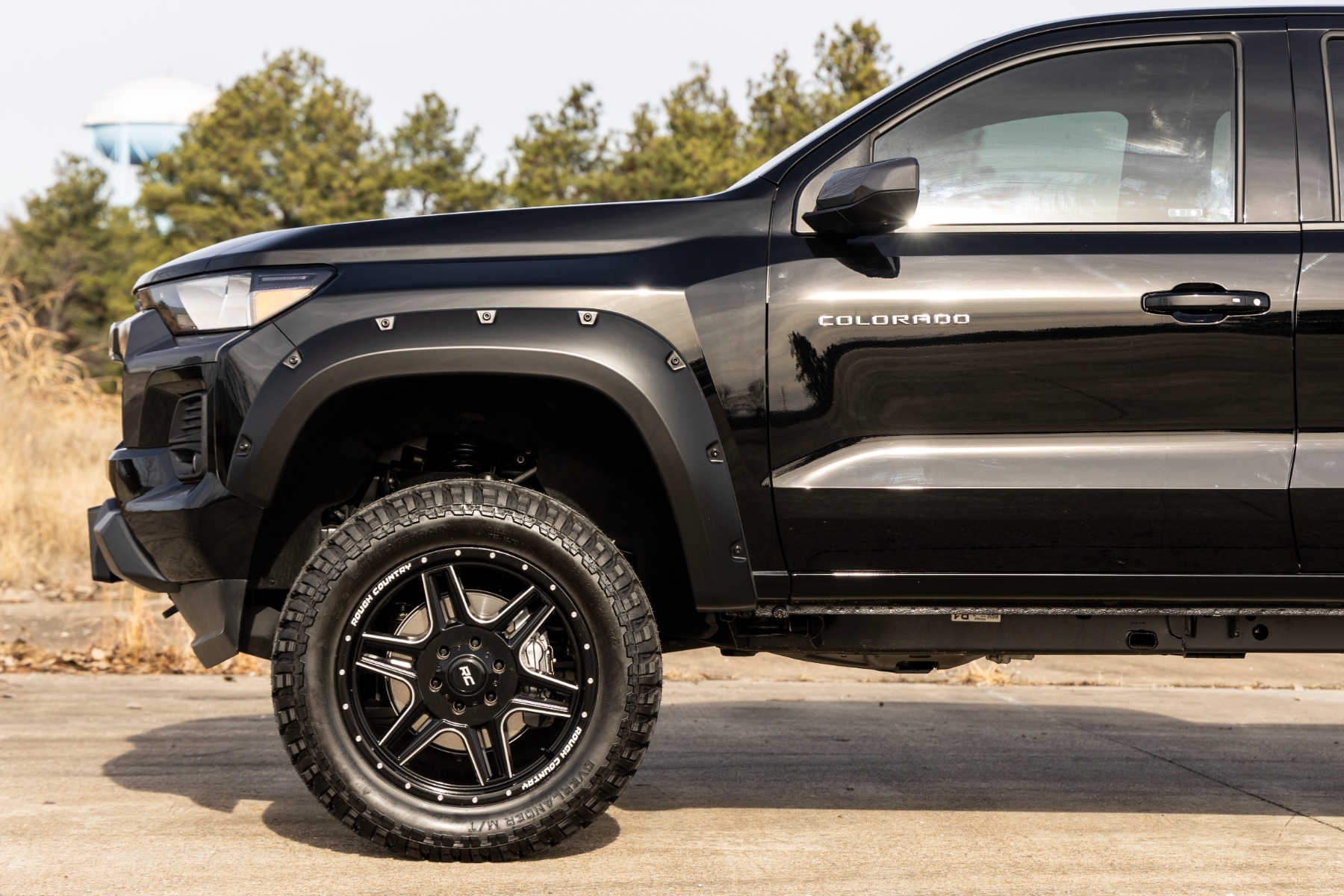 Pocket Fender Flares | GAL Reef Blue | Chevy Colorado 2WD/4WD (2023-2026) — view 6