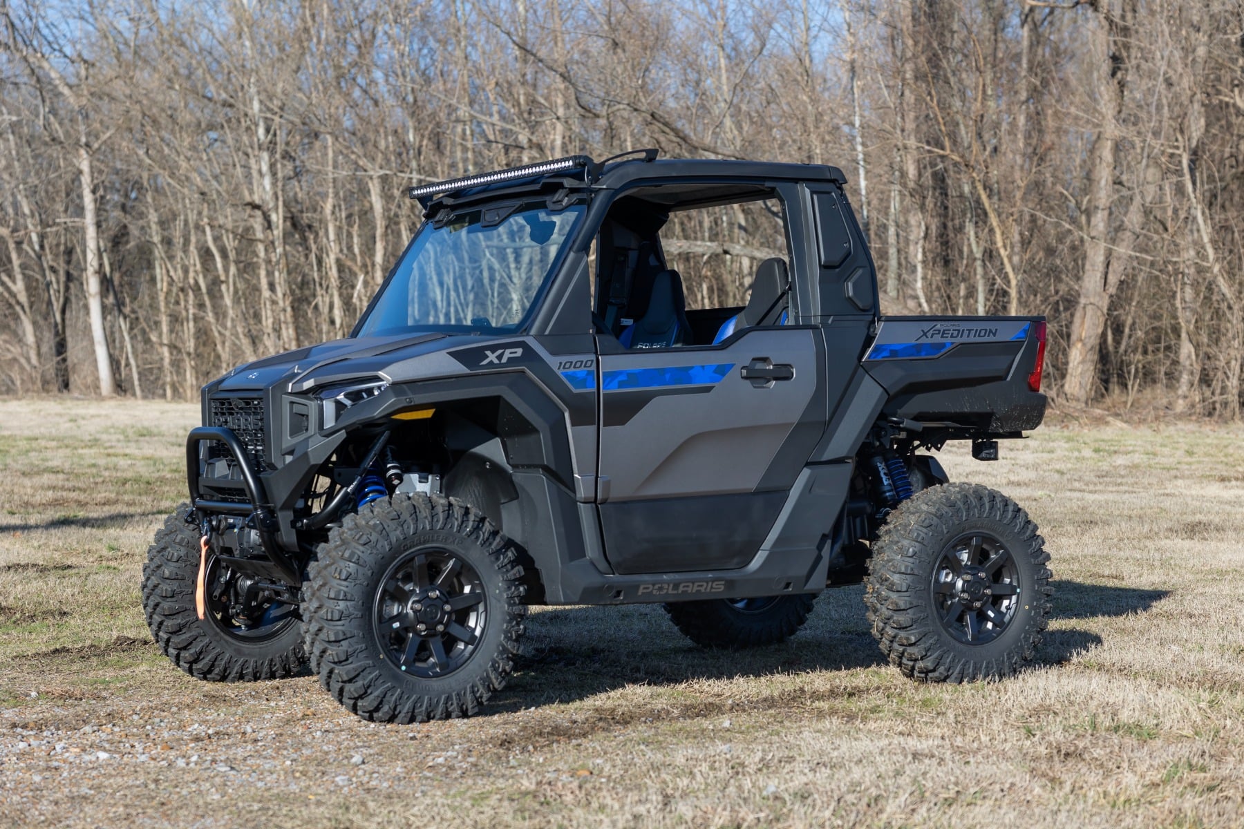 50" Single Row Light Mount | Front | Black Series | Polaris XPEDITION ADV 5 view 6