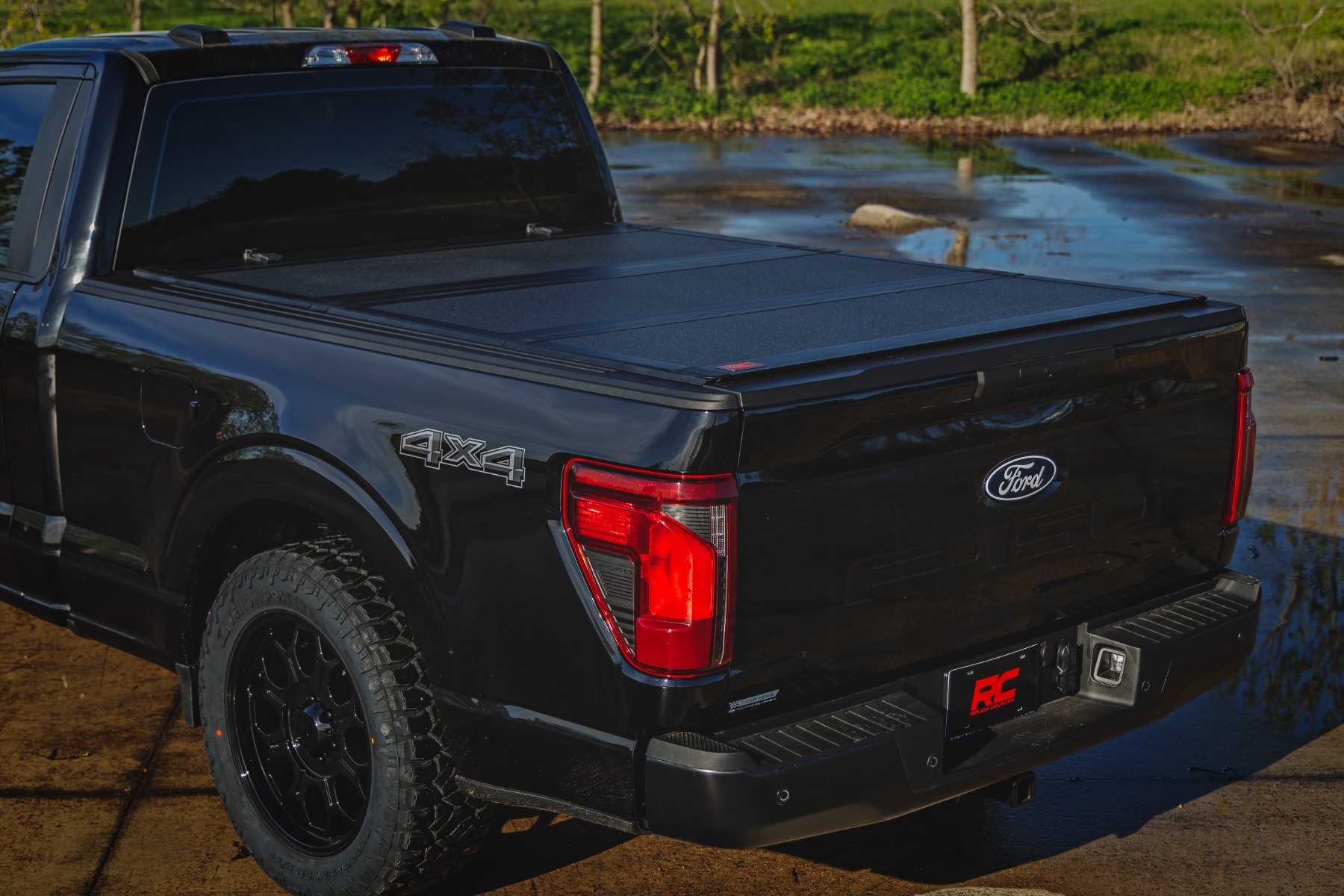 Hard Tri-Fold Flip Up Bed Cover | 6'7" Bed | Ford F-150 2WD/4WD (2021-2026) — view 6