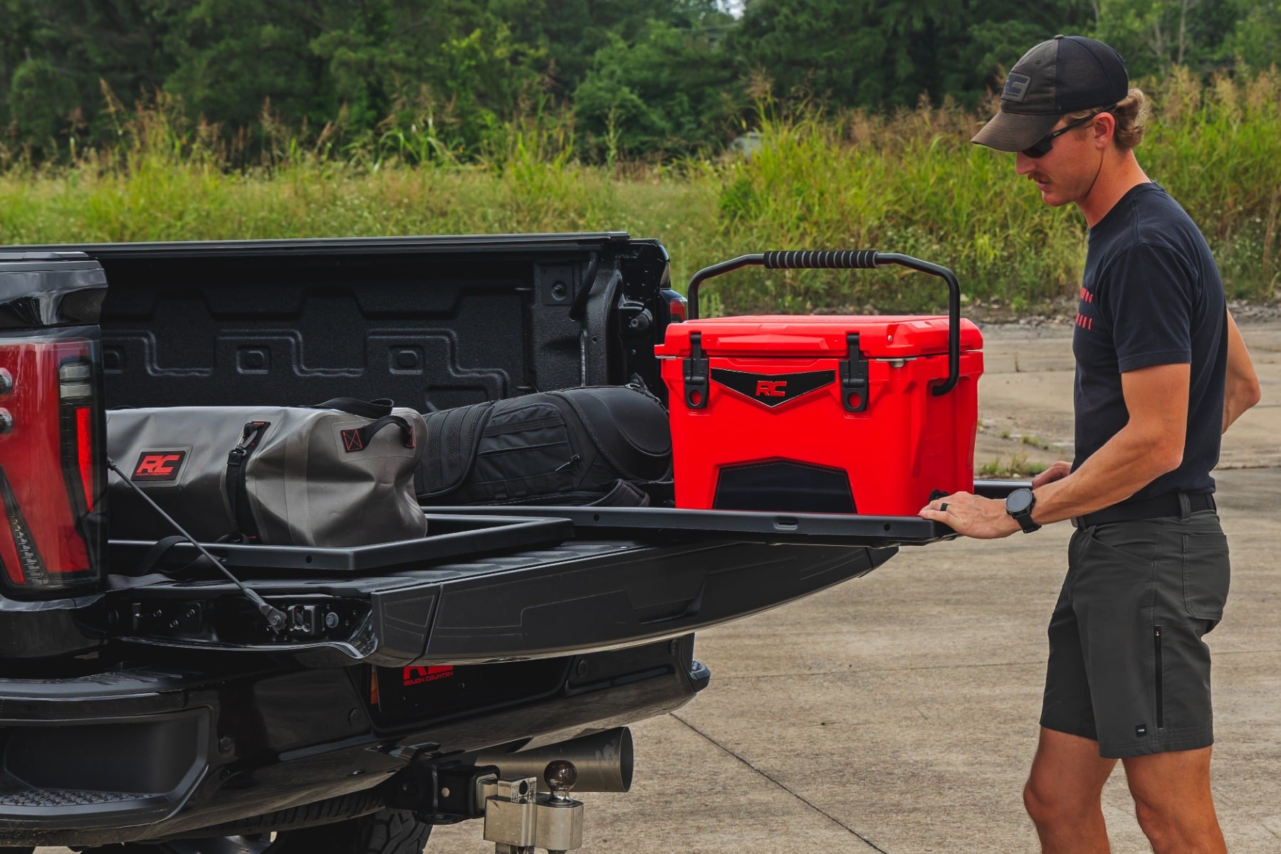 Slide-Out Truck Bed Cargo Trays | Fits 6'7"–6'10" Beds | Easy Tailgate Access view 4
