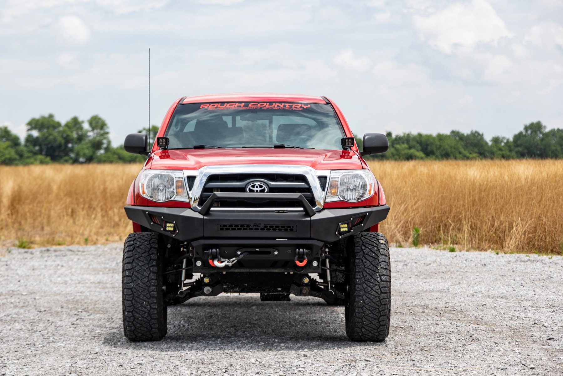 LED Light Kit | Ditch Mount | 2" Black Pair | Amber DRL | Toyota Tacoma (05-15) view 6