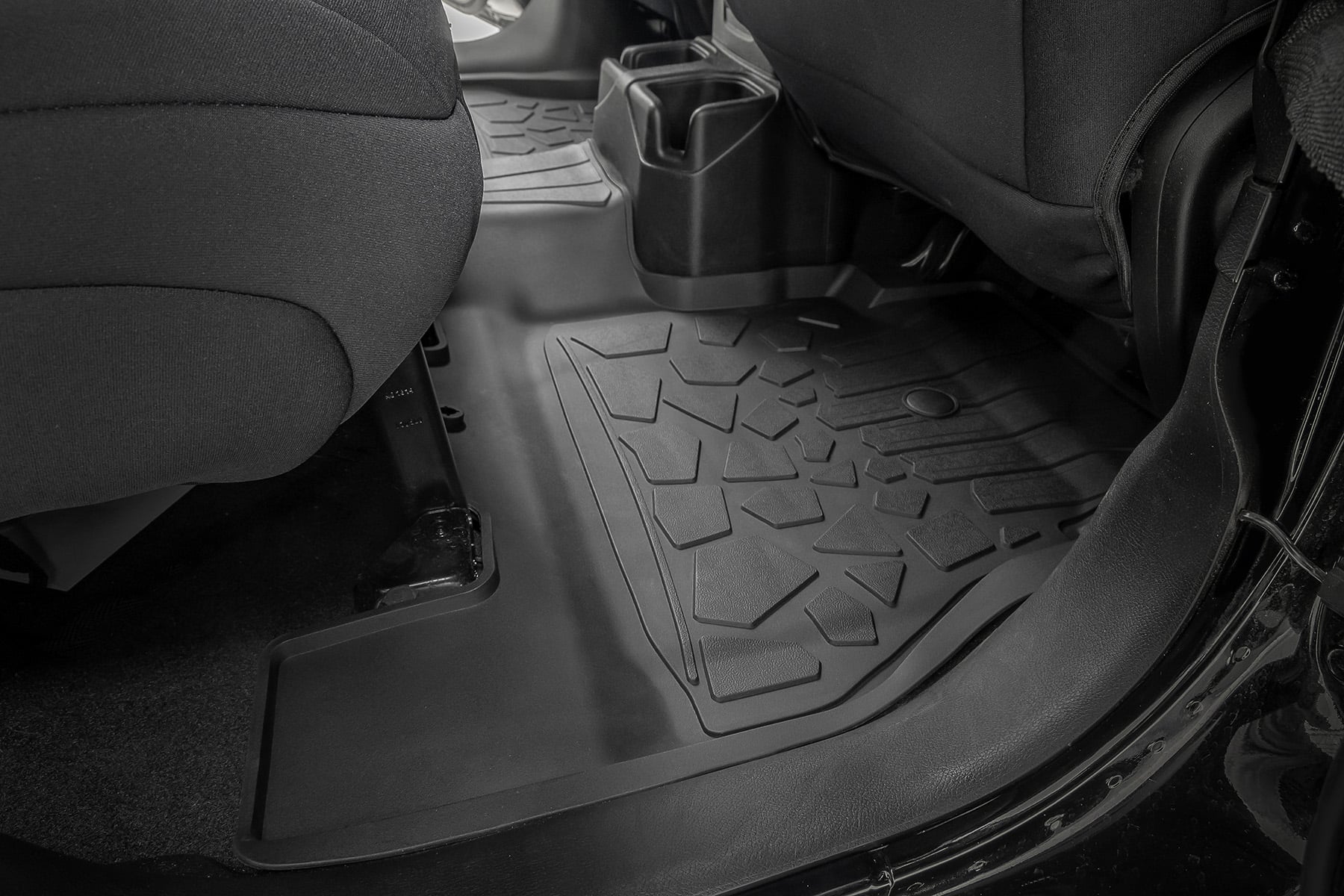 Flex Fit Floor Mats | FR & RR | 4 Door | Jeep Wrangler Unlimited 4WD (18-26) — view 4