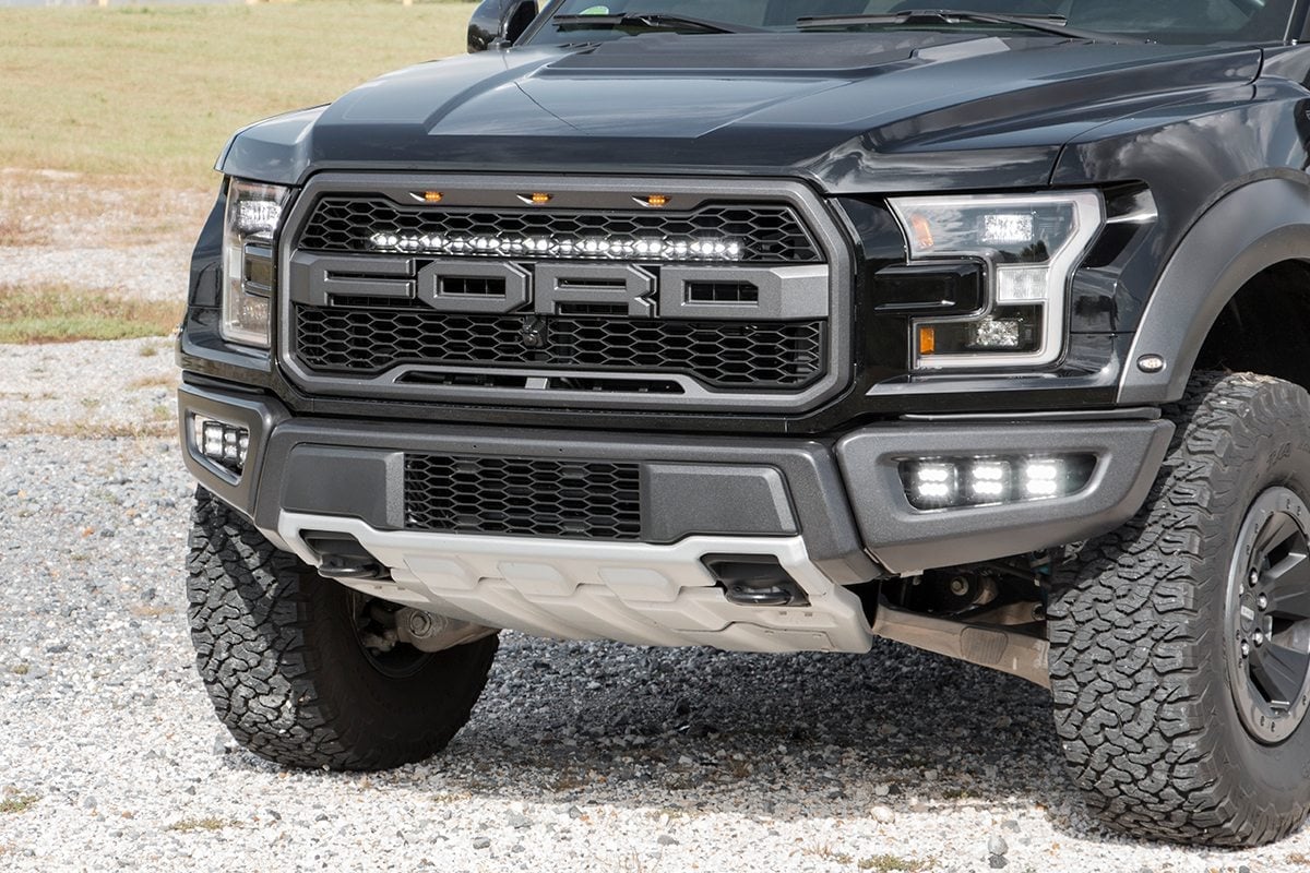 30 Inch Black Series LED Light Bar | Curved | Single Row | Cool White DRL — view 5