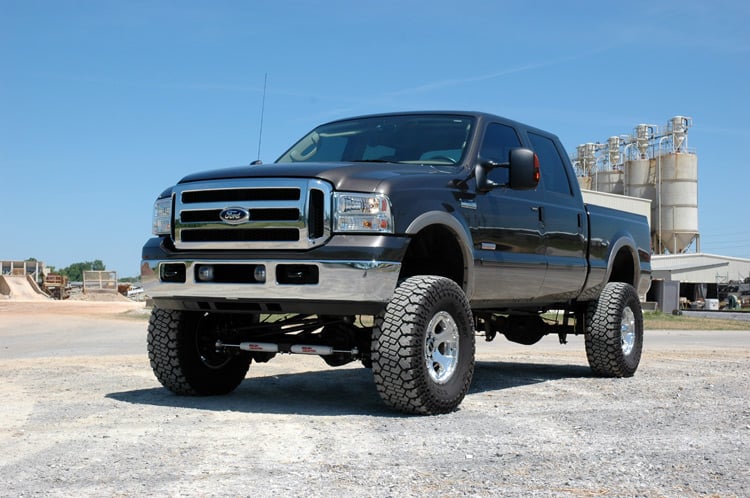 6 Inch Lift Kit | Gas | 4 Link | M1 | Add-A-Leaf | Ford F-250/F-350 Super Duty (05-07) — view 2