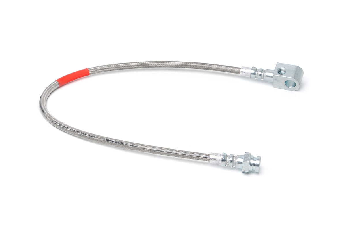 thumbnail image 2 of Front + Rear Extended Stainless Steel Brake Line Kit For Ford F-150 & Bronco 1980-1996 2 of 3