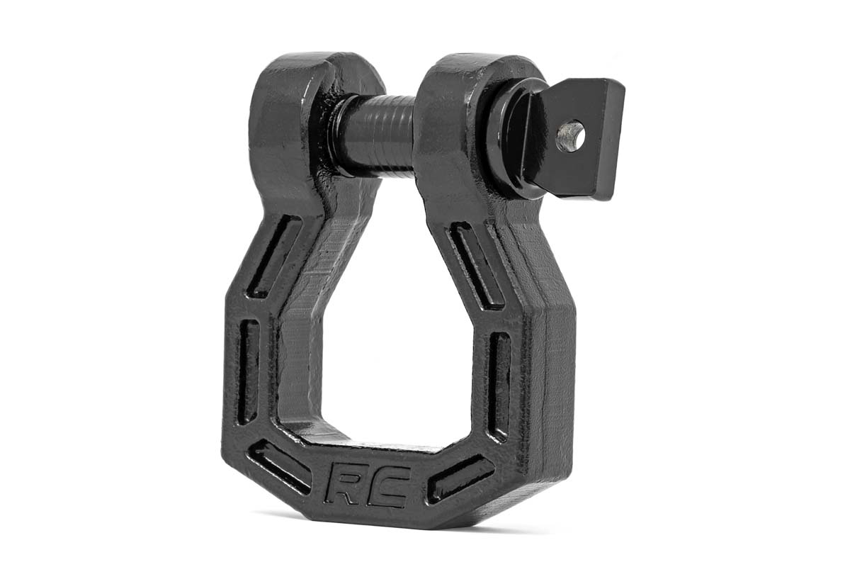 D-Ring | Forged | Pair | Black — view 3