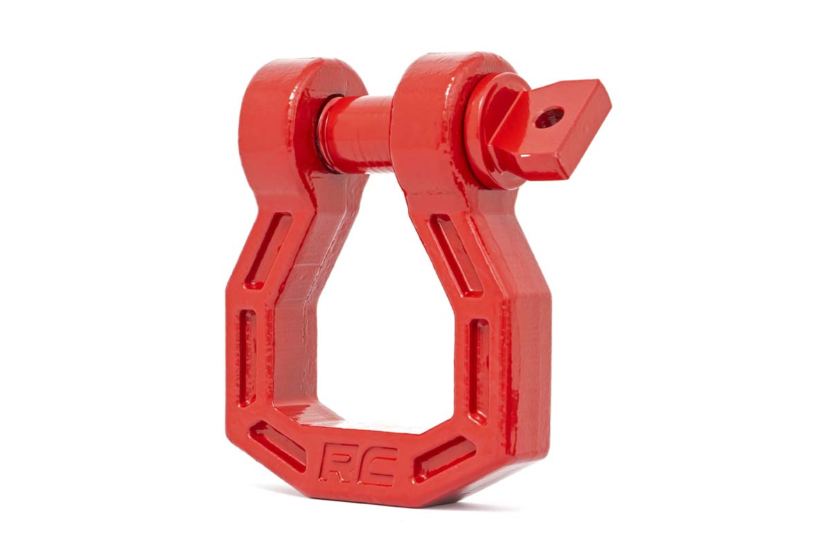 D-Ring | Forged | Pair | Red — view 3