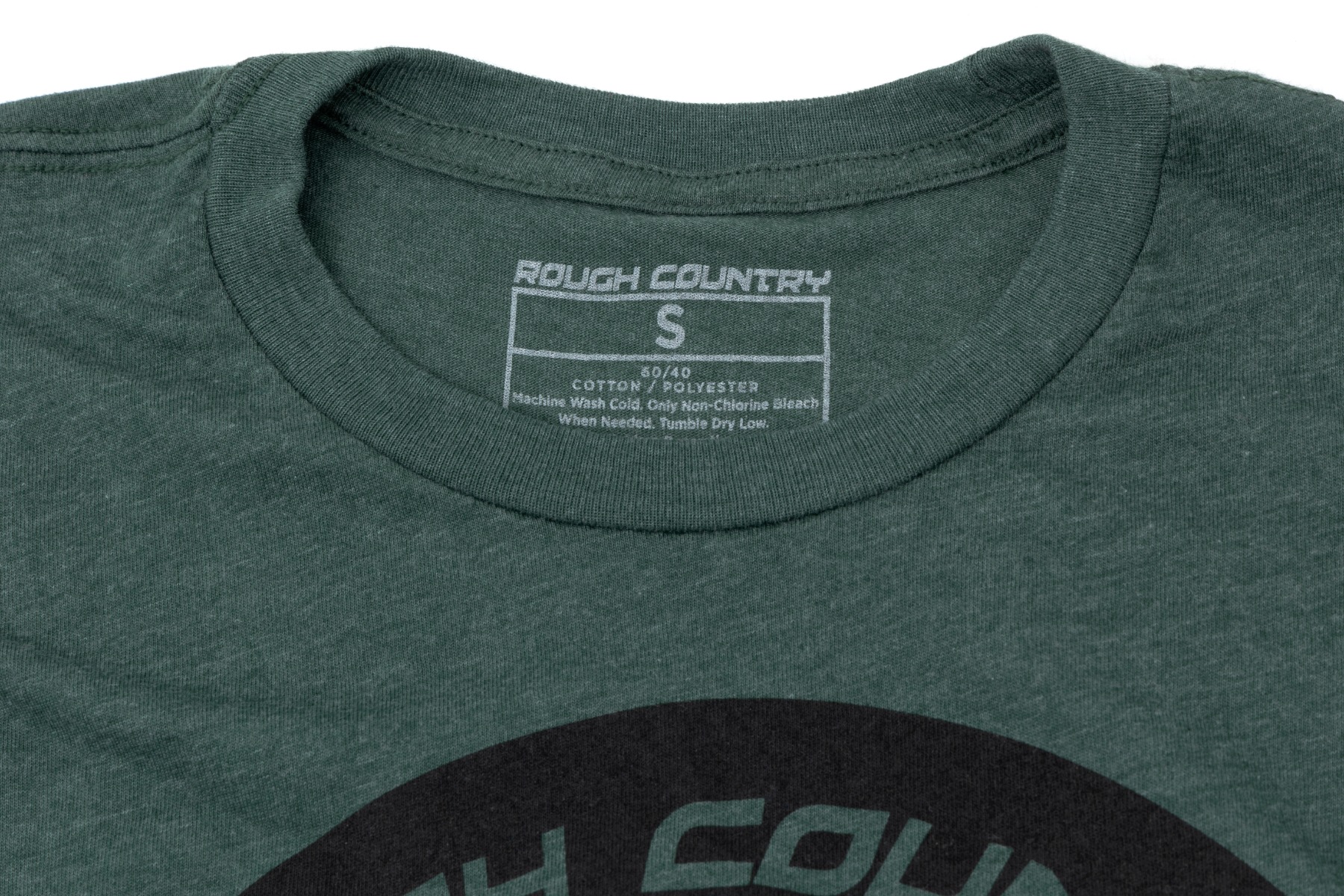 Rough Country T-Shirt | RC Mountains | Forest Green | SM — view 3