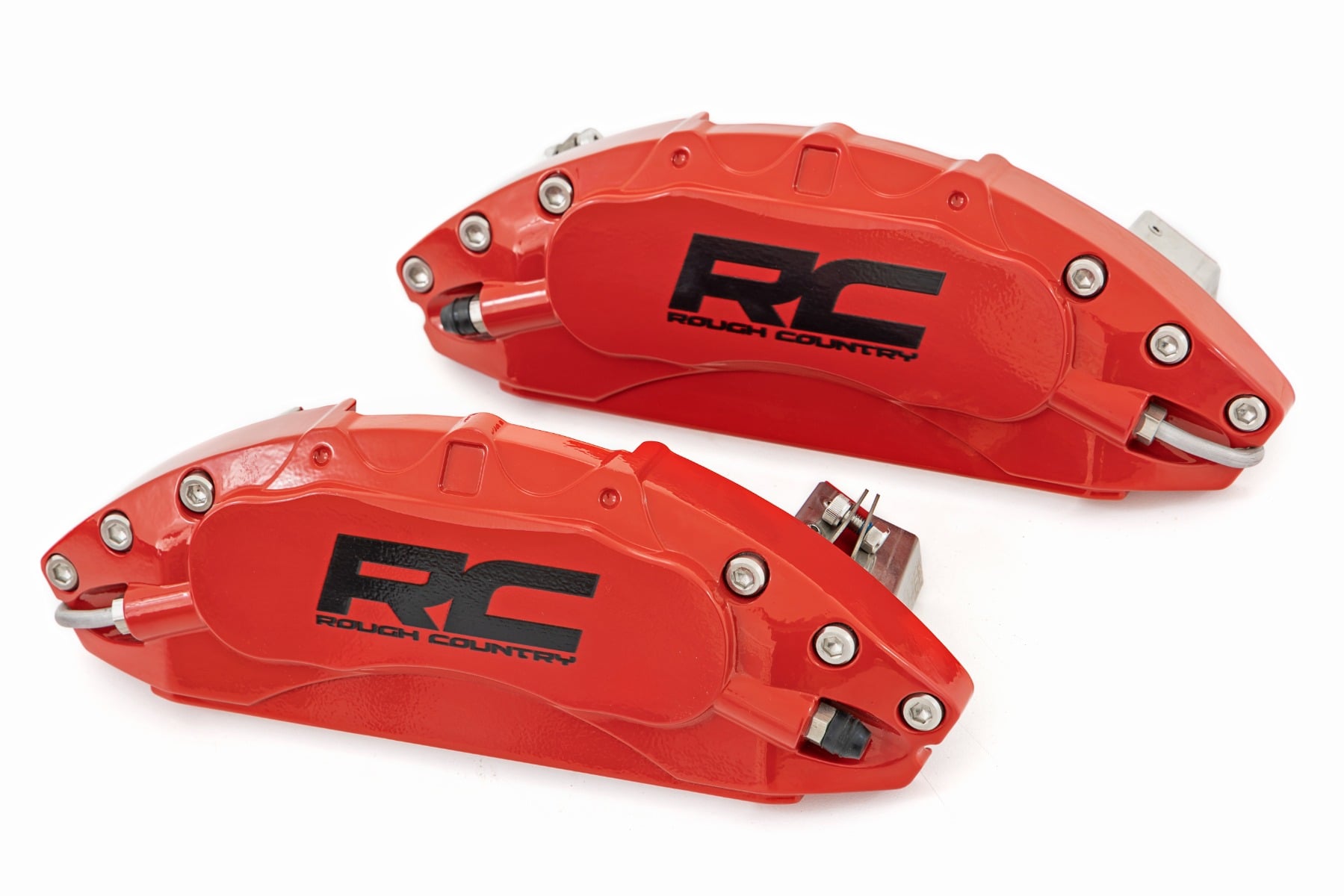 Caliper Covers | Front and Rear | Red | Mech Brake | Ford Expedition/F-150/Raptor — view 6