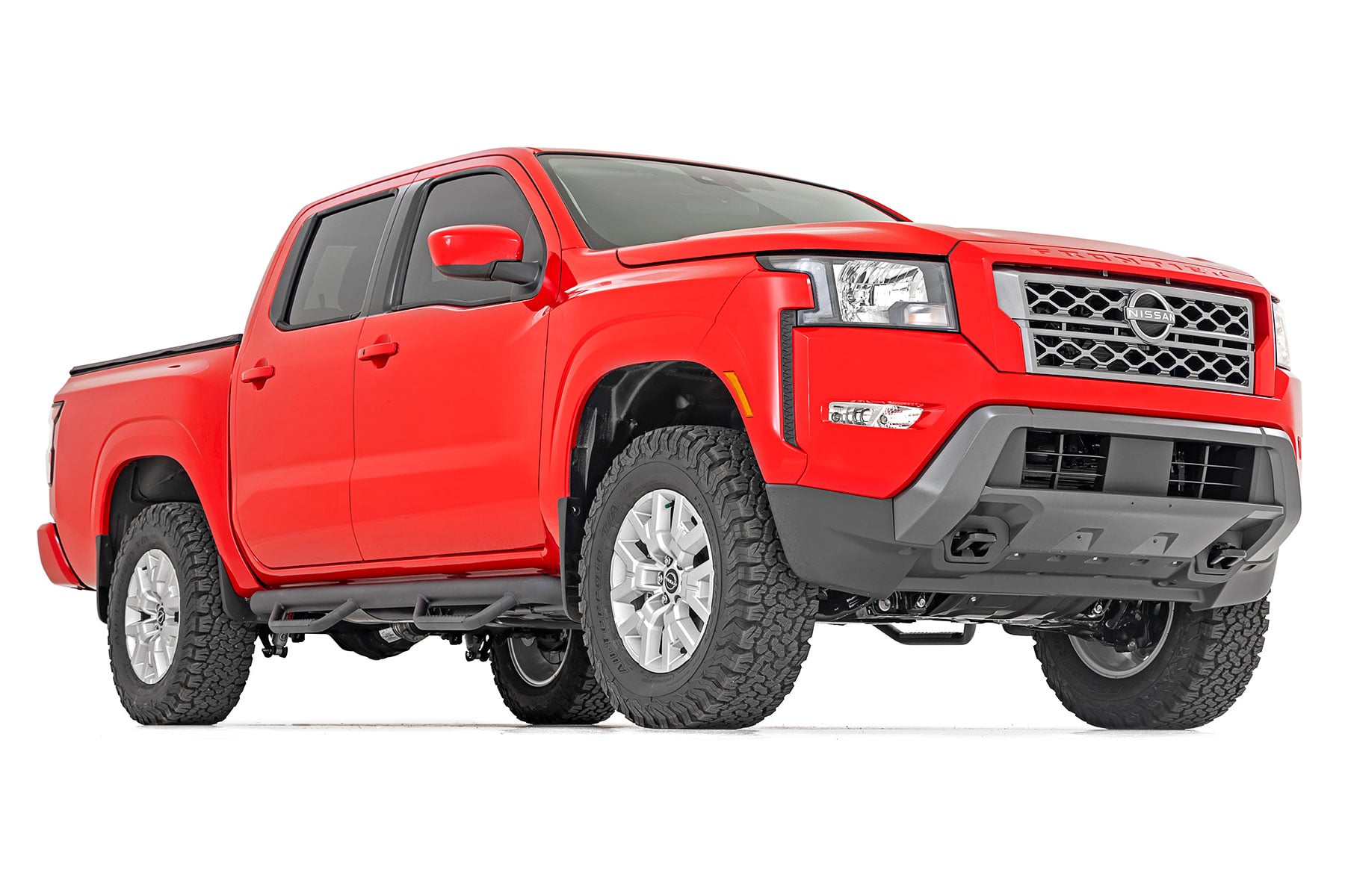 2.5 Inch Leveling Kit | Red Spacers | Nissan Frontier (05-26)/Xterra (05-15) — view 2