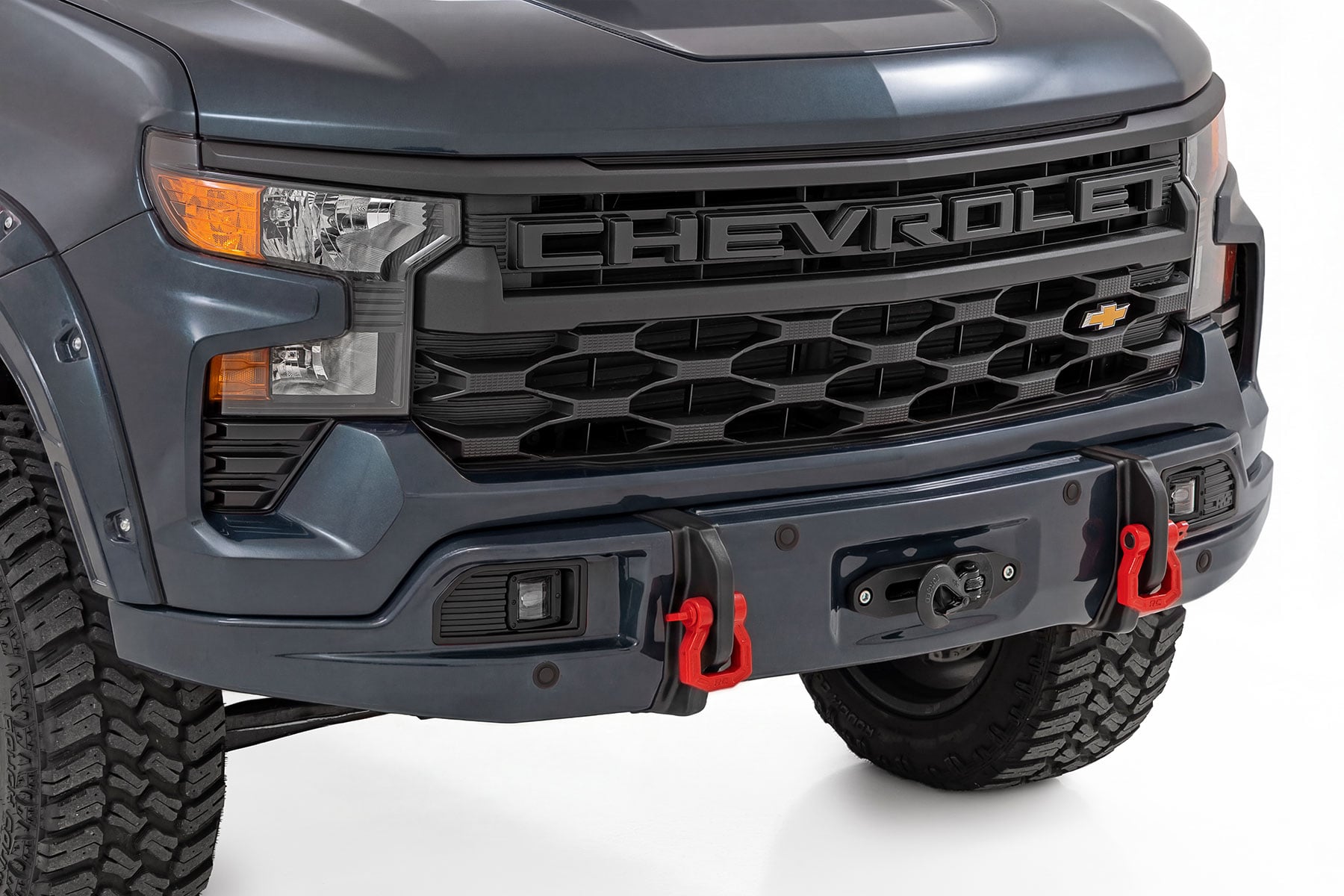 Rough Country Bumper Cover | G6M Dark Ash | Chevy Silverado 1500 2WD/4WD (2023-2026)