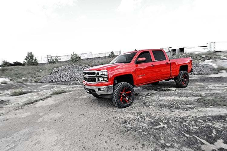 Rough Country 7 Inch Lift Kit | Bracket | N3 Struts | Chevy/GMC 1500 (14-16) view 2