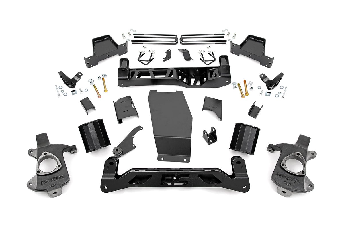 6 Inch Lift Kit | Magneride | Alum/Stamp Steel | GMC Sierra 1500 Denali (14-18) — view 2