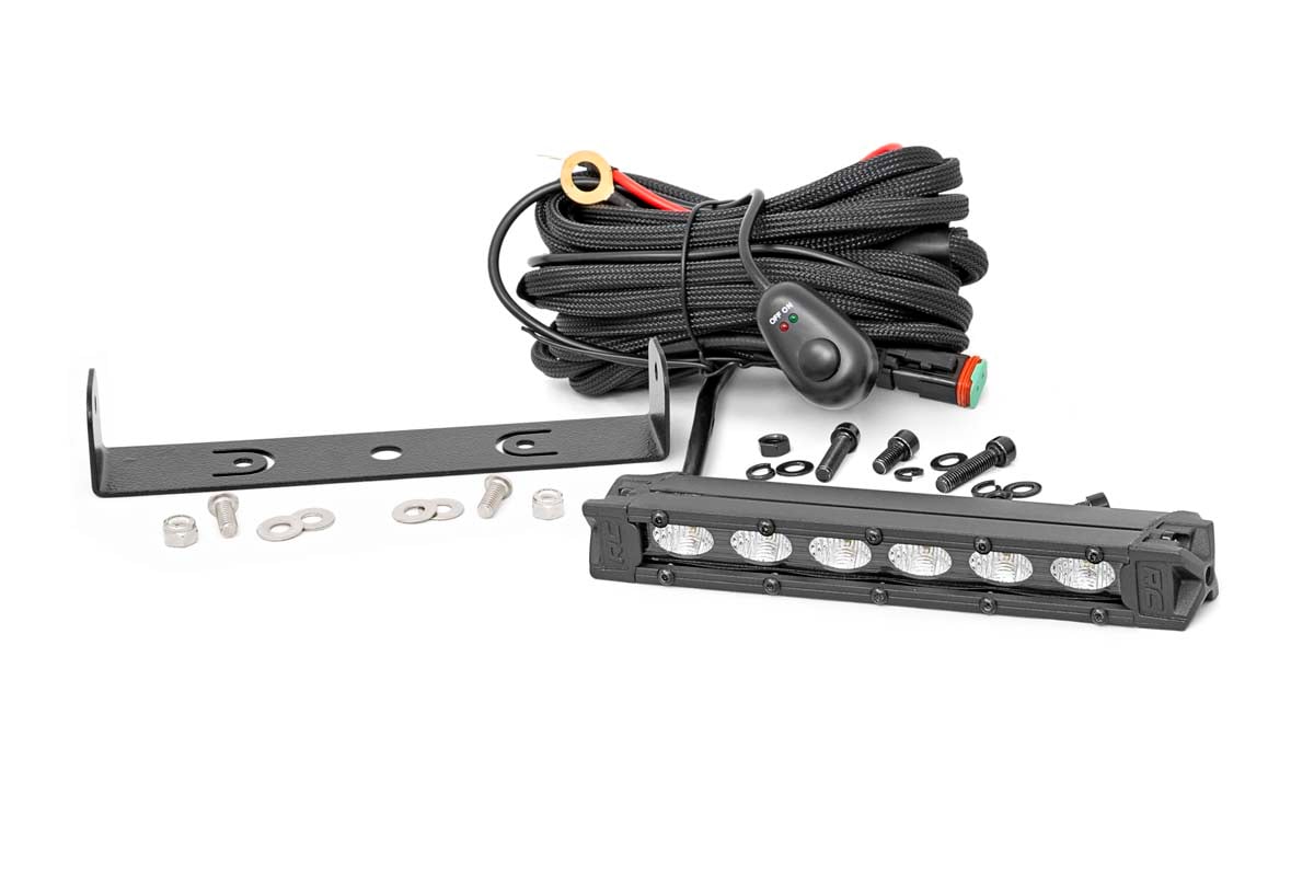 6" LED Light Kit | Rear Facing | Honda Foreman 500 — view 5