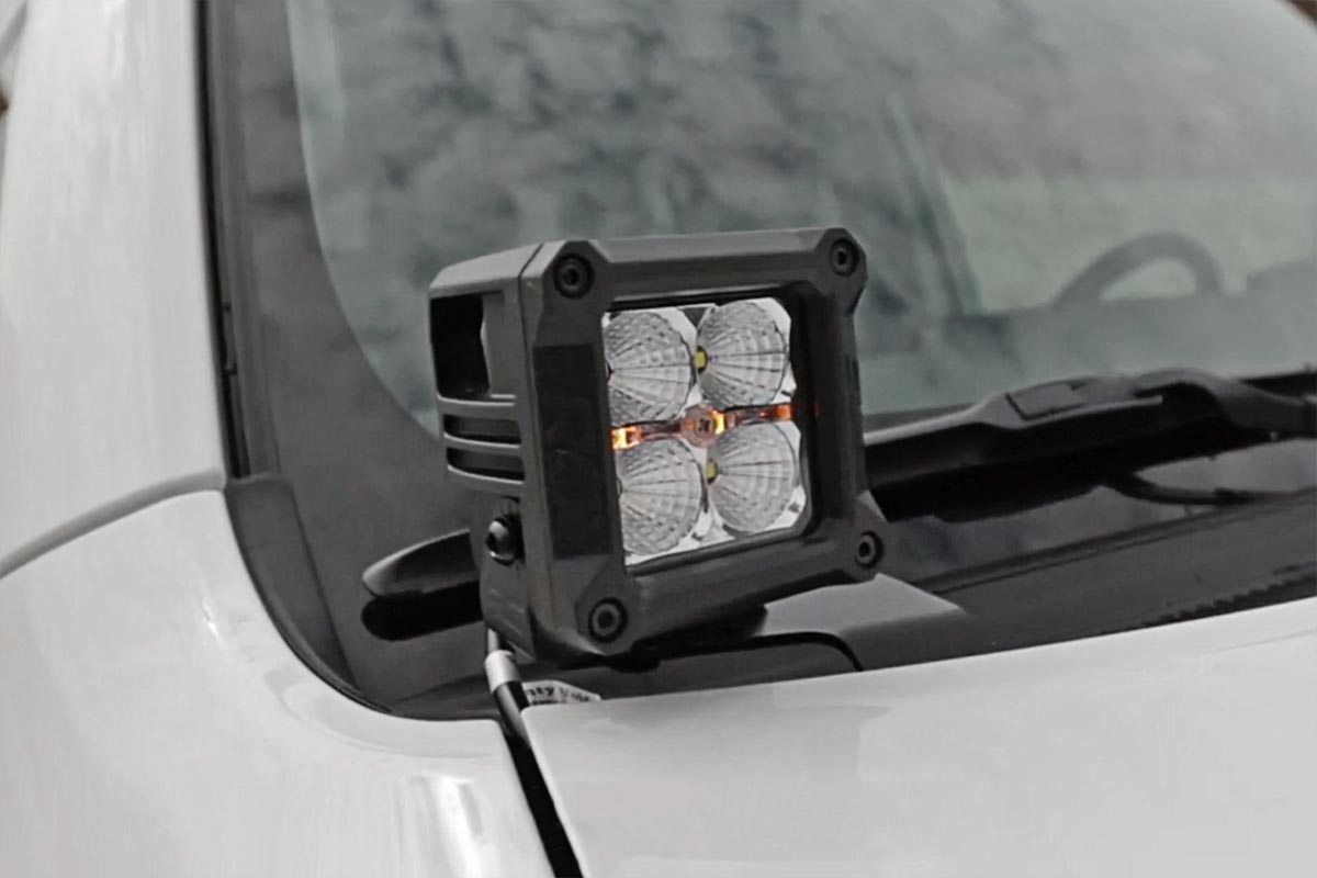 LED Light Kit | Ditch Mount | 2" Spectrum Spot Pair | Toyota 4Runner (10-24) — view 2