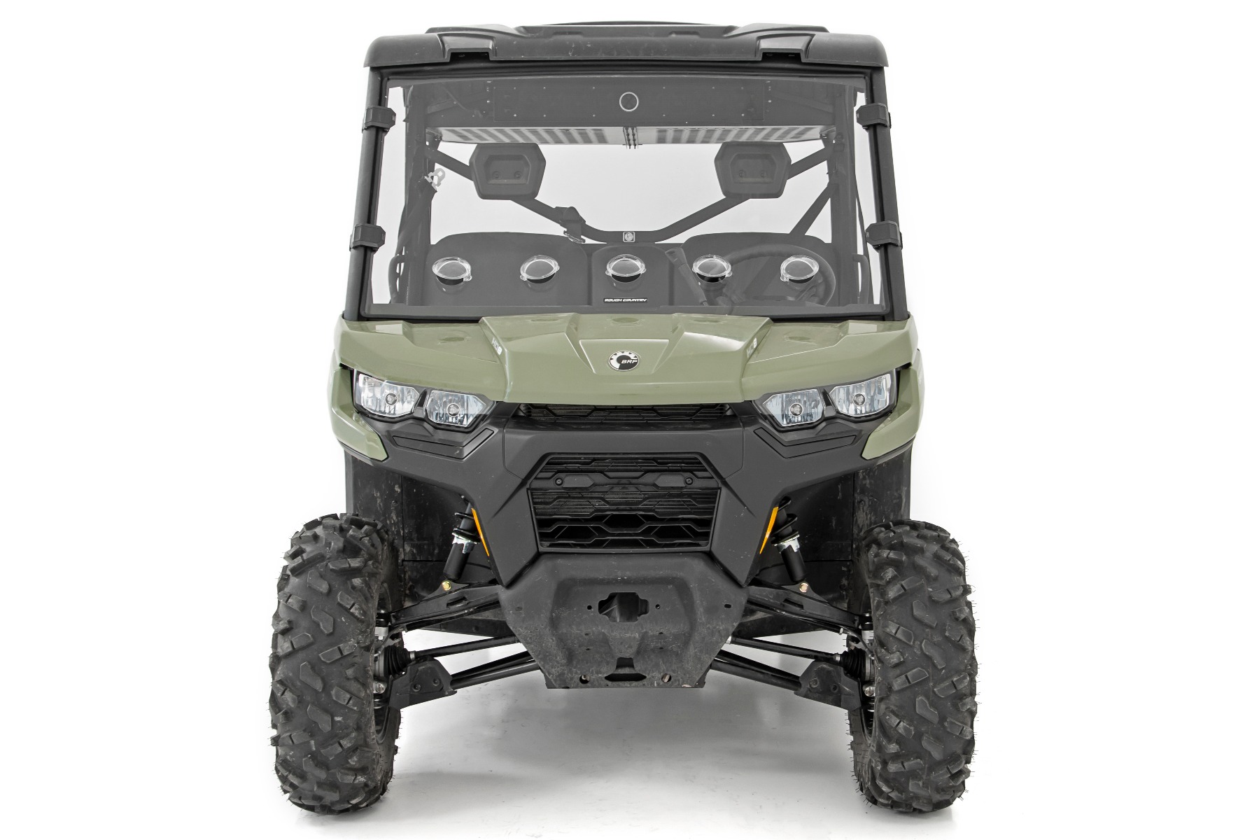 Vented Full Windshield | Scratch Resistant | Can-Am Defender HD 5/HD 8/HD 9/HD 10 — view 3