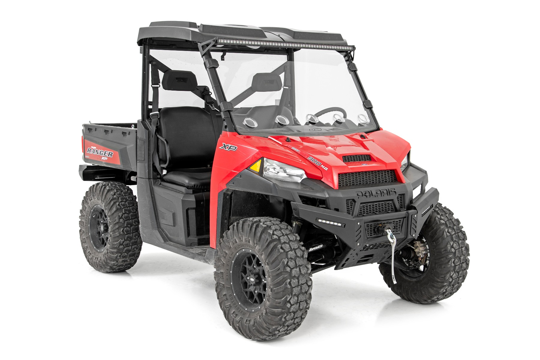Vented Full Windshield | Scratch Resistant | Polaris Ranger 1000/Ranger XP 900/1000 — view 5