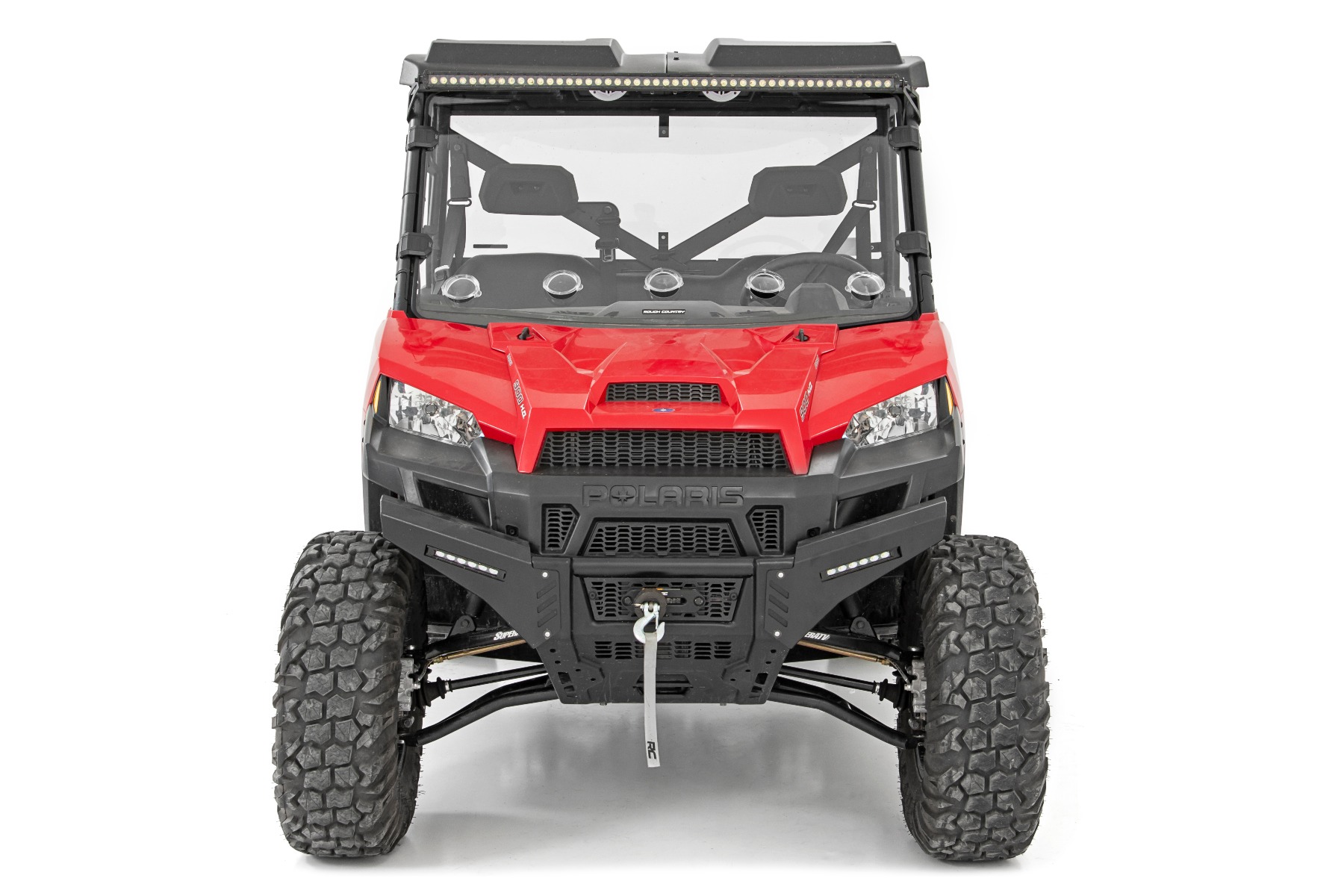 Vented Full Windshield | Scratch Resistant | Polaris Ranger 1000/Ranger XP 900/1000 — view 4