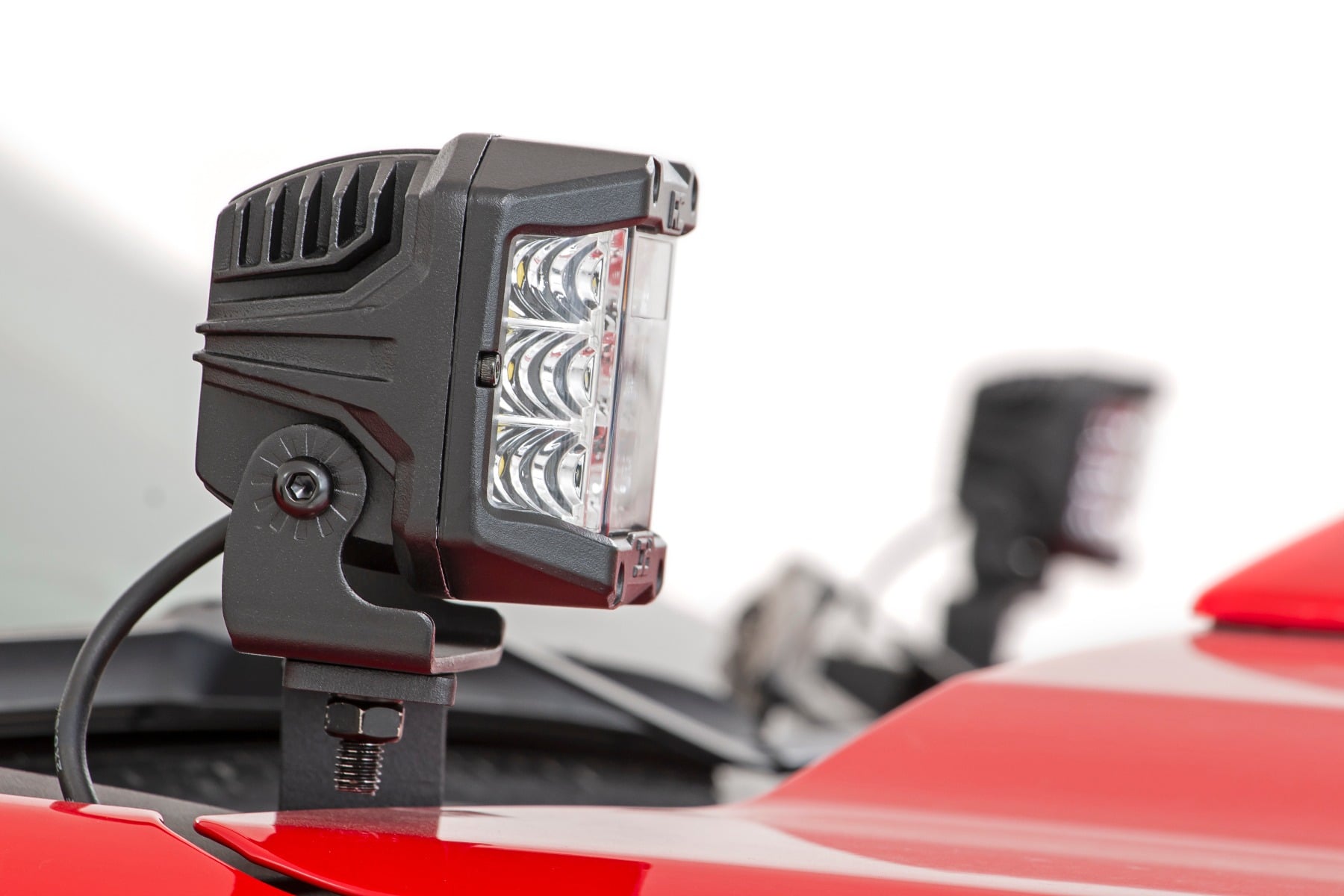 LED Light Kit | Ditch Mount | 2" Black Pair | Spot | Chevy Silverado 1500 (19-26) — view 5