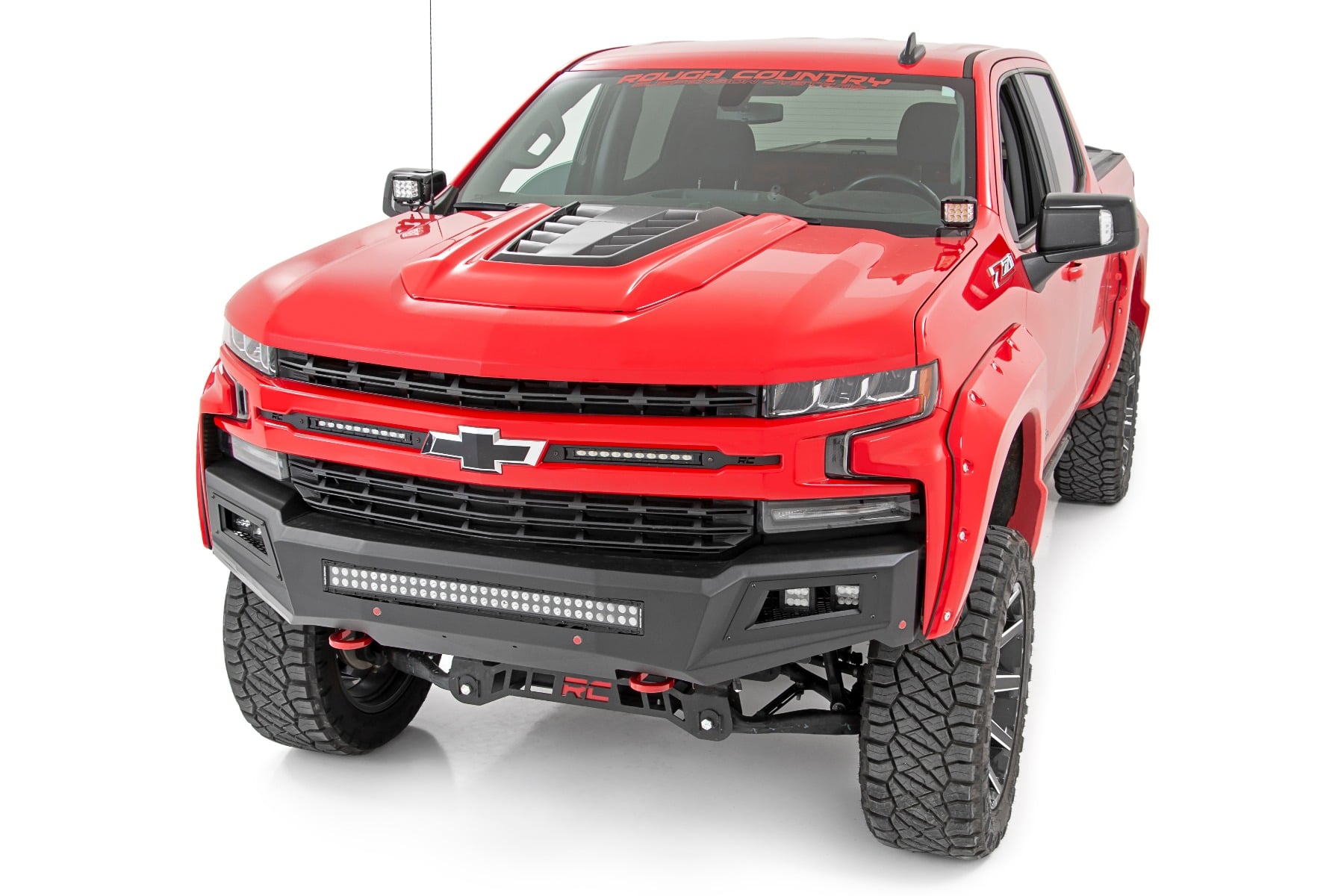 LED Light Kit | Ditch Mount | 2" Spectrum Pair | Spot | Chevy Silverado 1500 (19-26) — view 4