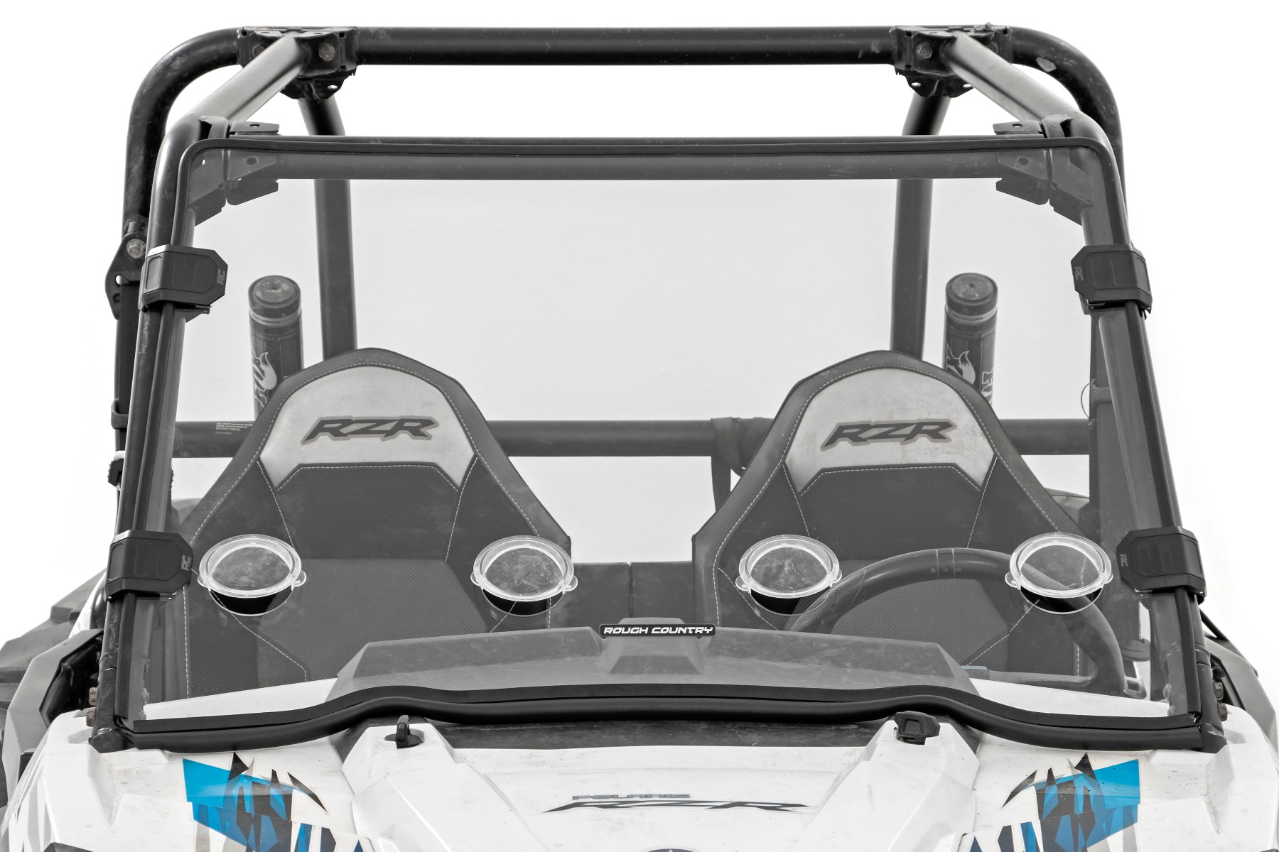 Full Windshield | Vented | Scratch Resistant | Polaris RZR XP 1000 — view 3