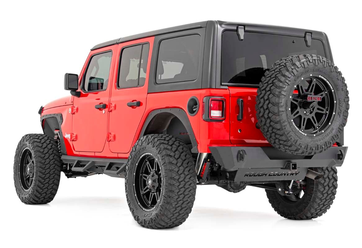 3.5 Inch Lift Kit | Adj Lower | FR D/S | Jeep Wrangler Unlimited 4WD (24-26) view 3