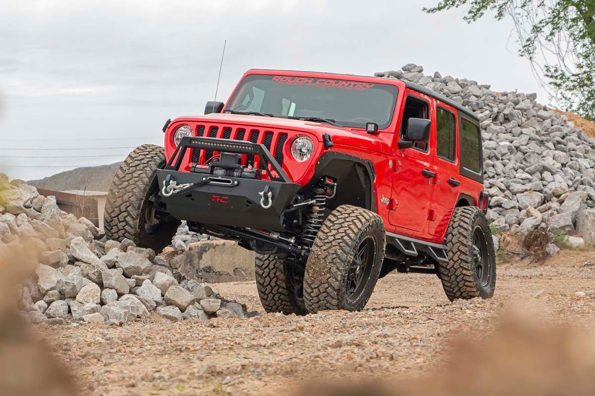3.5 Inch Lift Kit | Adj Lower | FR D/S | Jeep Wrangler Unlimited 4WD (24-26) — view 6