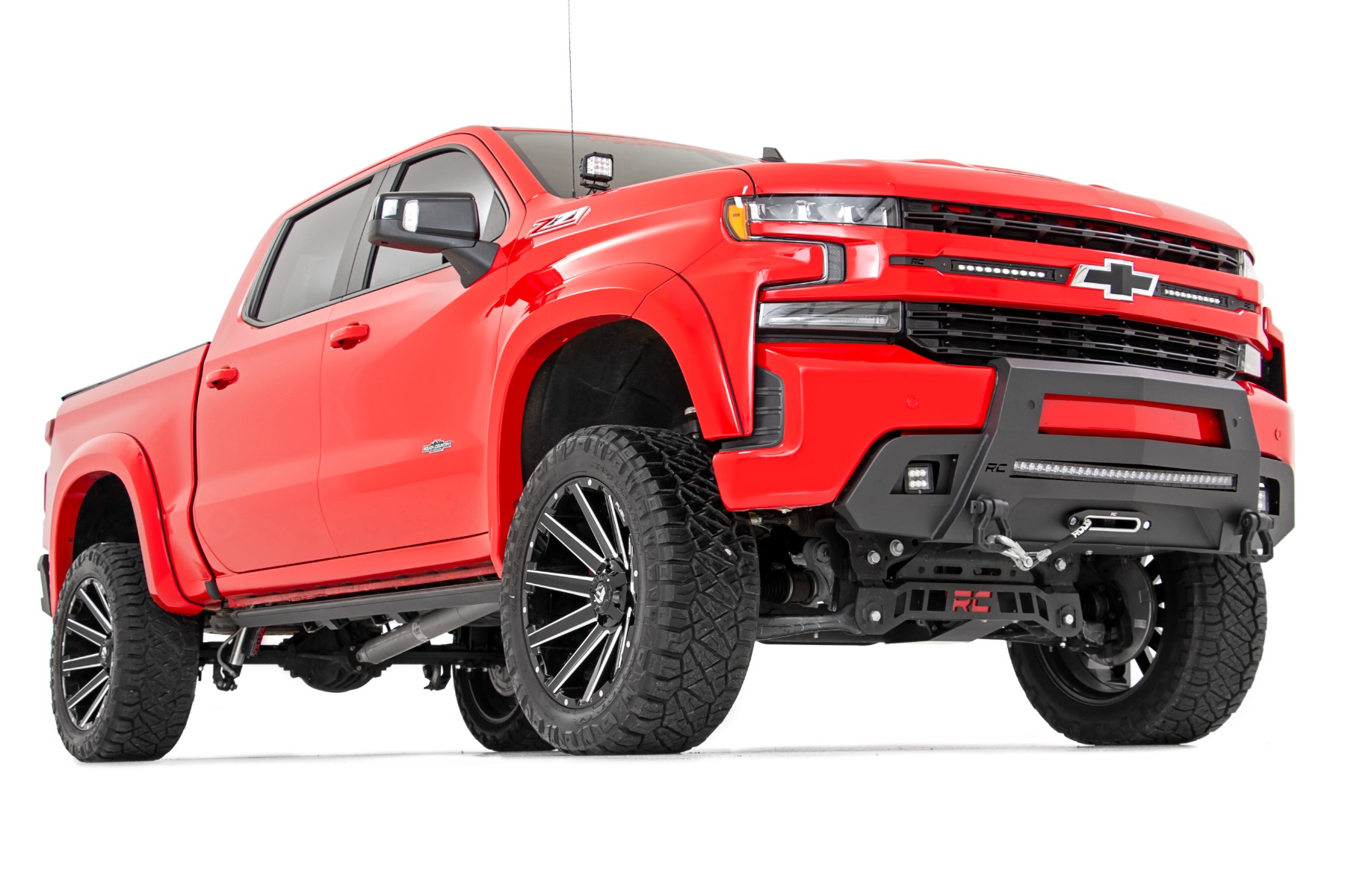 SF1 Fender Flares | G7C Red Hot | Chevy Silverado 1500 2WD/4WD (2019-2026) view 2