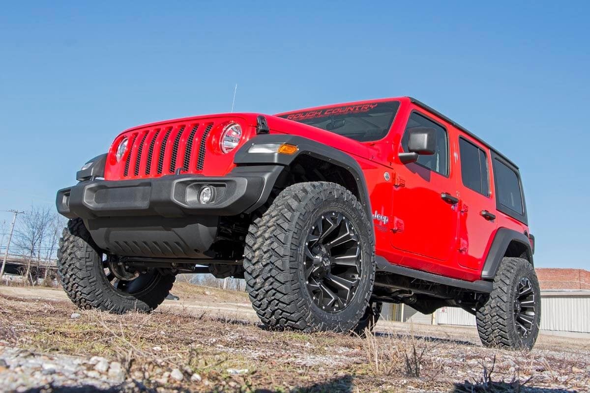 2.5 Inch Lift Kit | Coils | Jeep Wrangler Unlimited Rubicon 4WD (2018-2023) — view 5