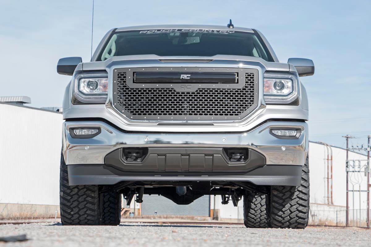 3.5 Inch Lift Kit | Alu/Stamp Steel LCA | Vertex/V2 | Chevy/GMC 1500 (14-18 & Classic) view 3