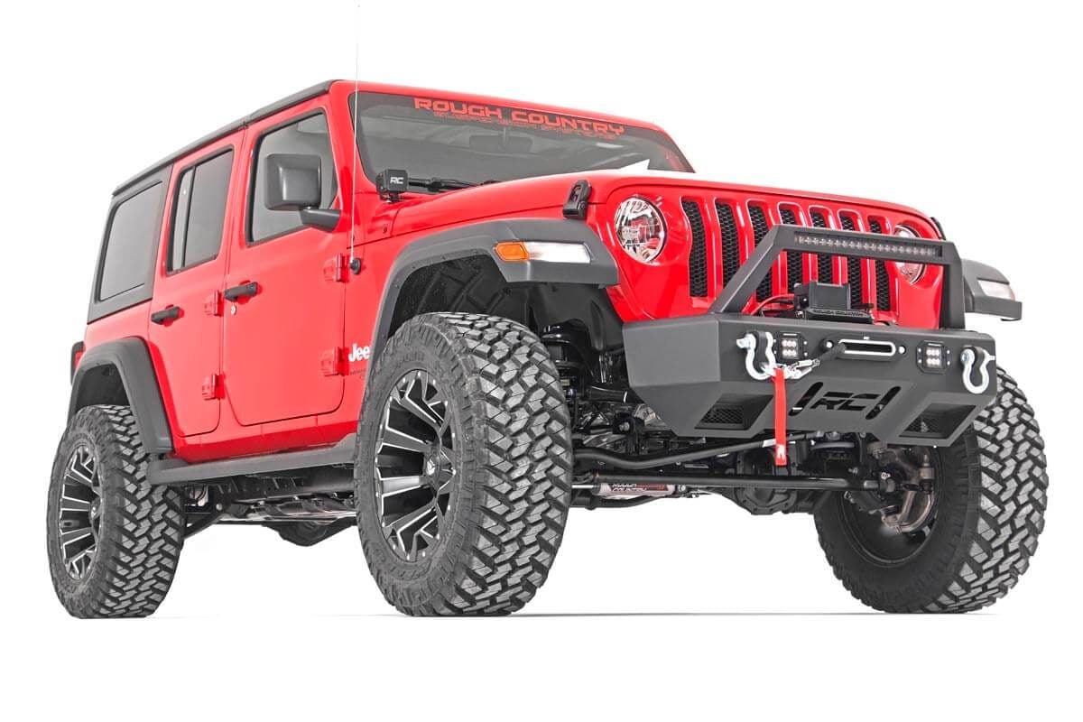 3.5 Inch Lift Kit | Adj Lower | FR D/S | M1 | Jeep Wrangler Unlimited (18-23) — view 3