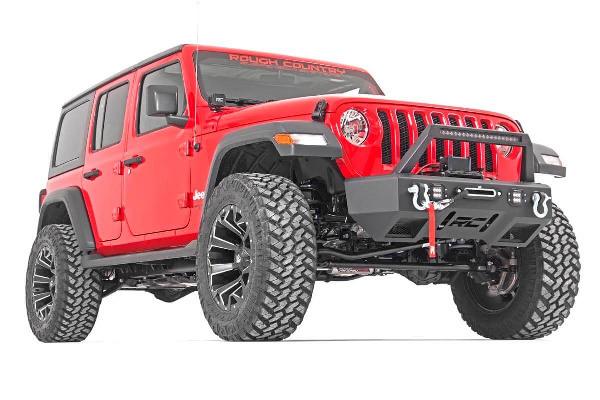3.5 Inch Lift Kit | C/A Drop | Stage 1 | M1 | Jeep Wrangler Unlimited (24-26) view 3