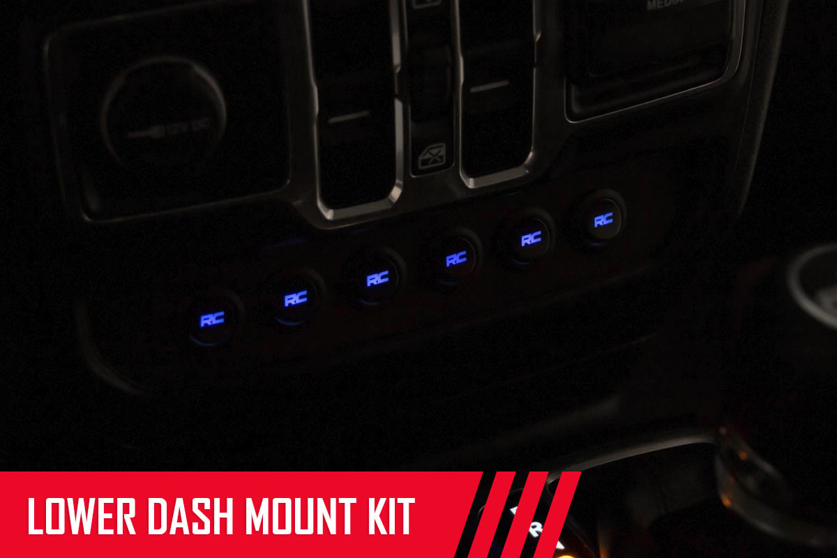 MLC-6 | Muliple Light Controller | Lower Dash | Jeep Wrangler JL/Wrangler Unlimited (18-26) — view 4