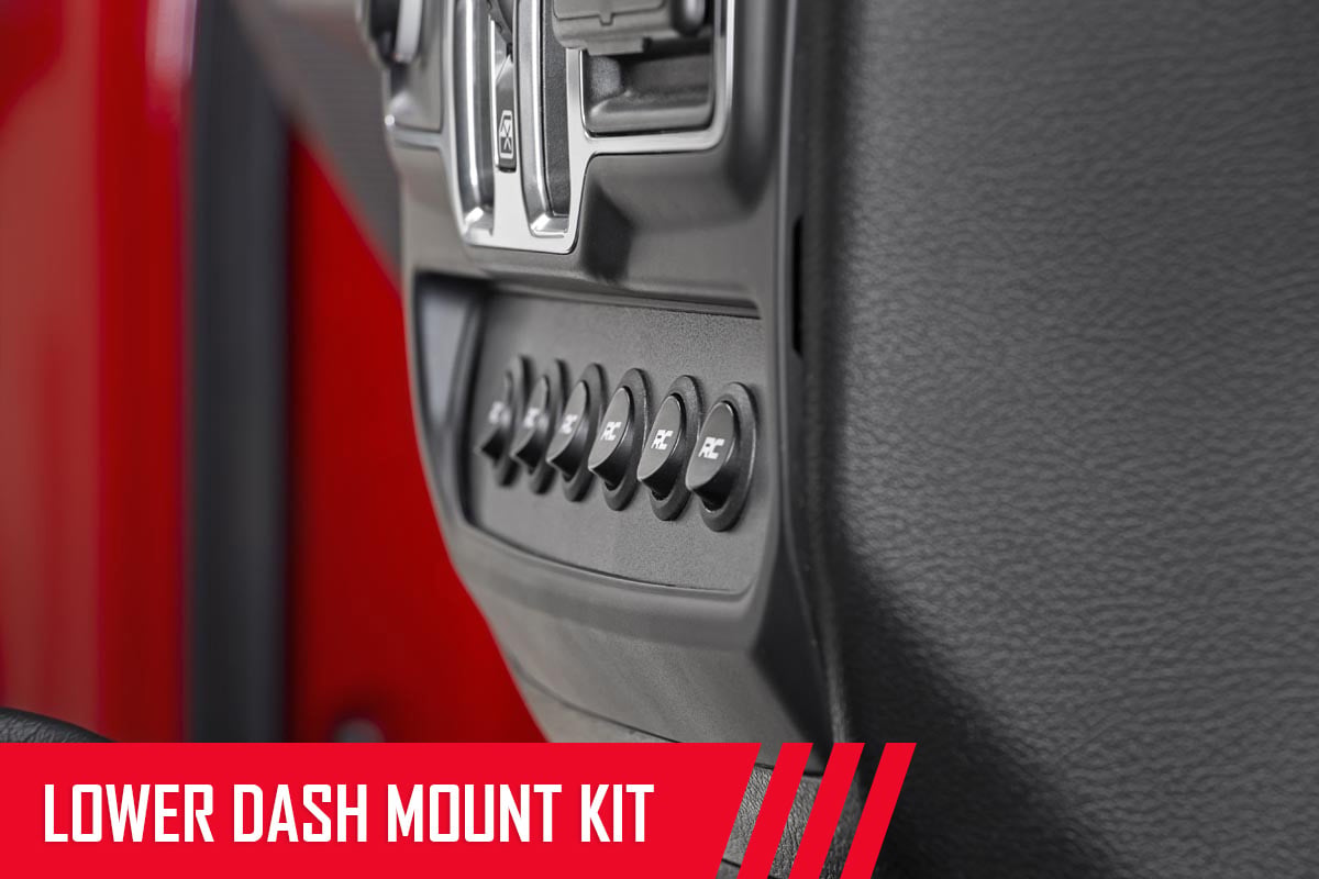 MLC-6 | Muliple Light Controller | Lower Dash | Jeep Wrangler JL/Wrangler Unlimited (18-26) — view 5